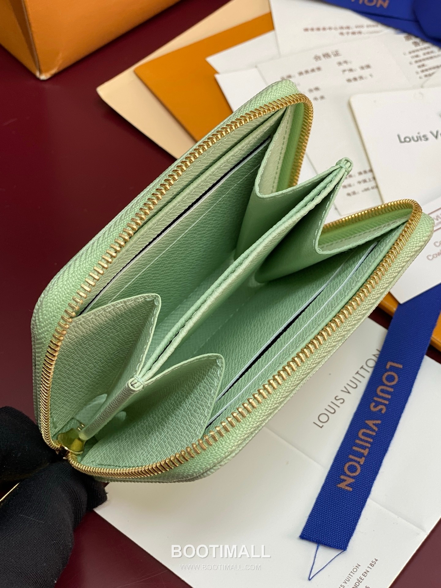 Louis Vuitton Zippy Coin Purse Monogram Origin Canvas M27721 루이비통 지피 코인 퍼스 모노그램 오리진 캔버스 11cm 4