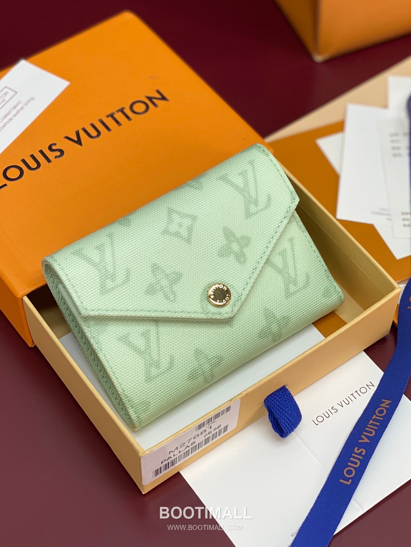 Louis Vuitton Victorine Wallet Monogram Origine Canvas M27681 루이비통 빅토린 월릿 모노그램 오리진 캔버스 12cm 1