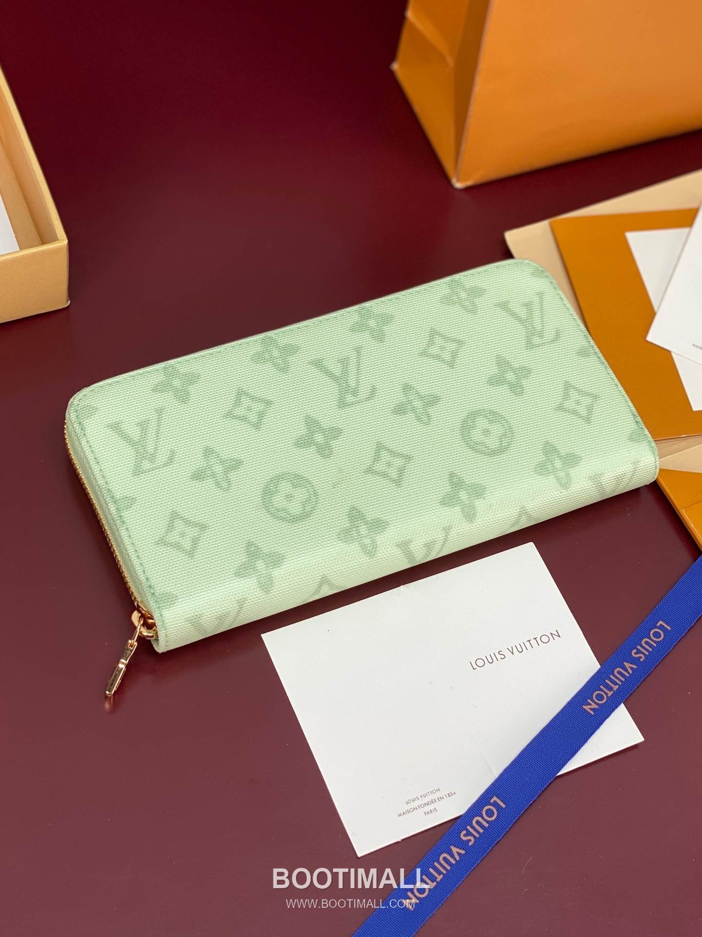 Louis Vuitton Zippy Wallet Monogram Origine Canvas M27683 루이비통 지피 월릿 모노그램 오리진 캔버스 19.5cm 3