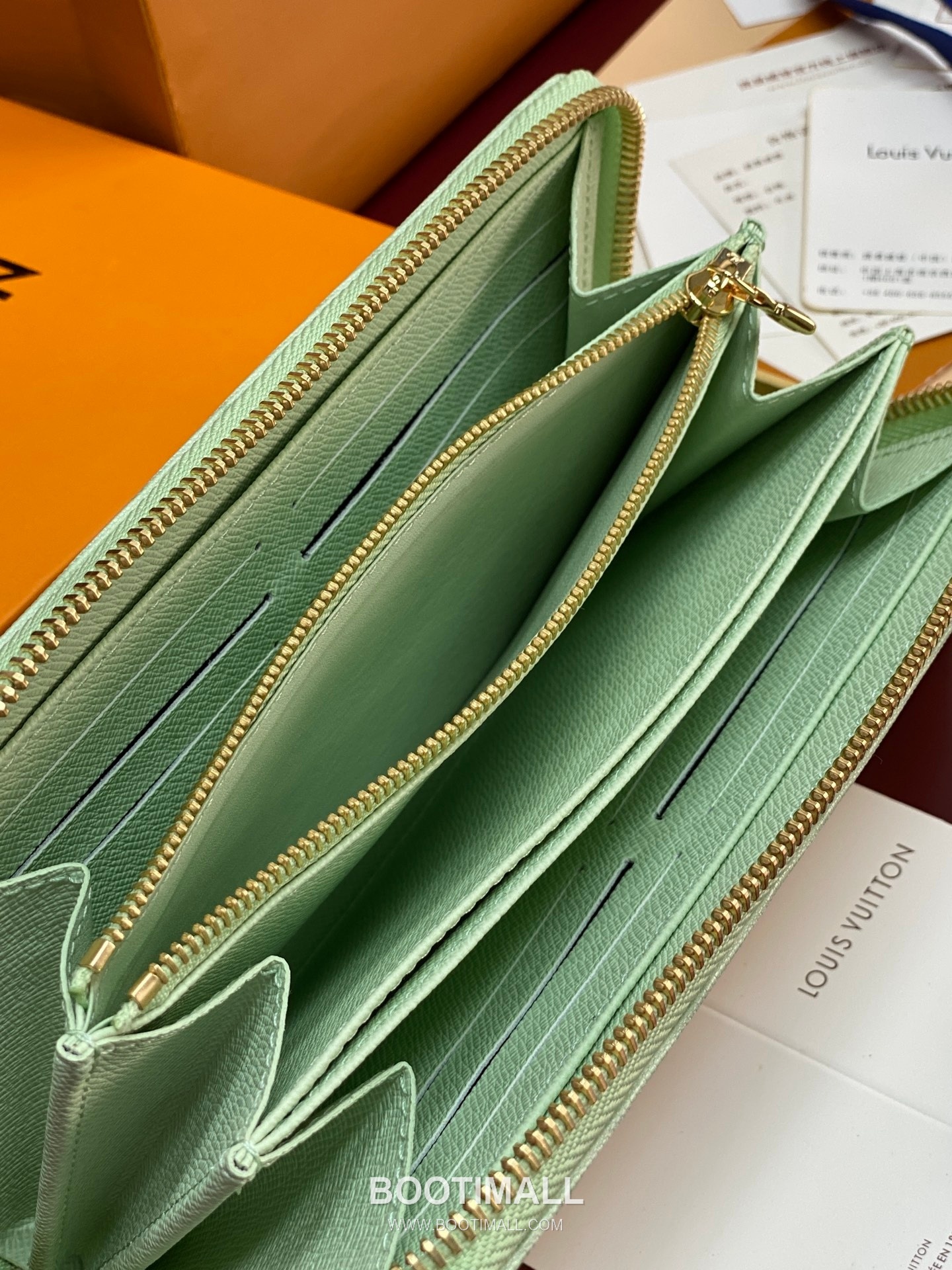 Louis Vuitton Zippy Wallet Monogram Origine Canvas M27683 루이비통 지피 월릿 모노그램 오리진 캔버스 19.5cm 5