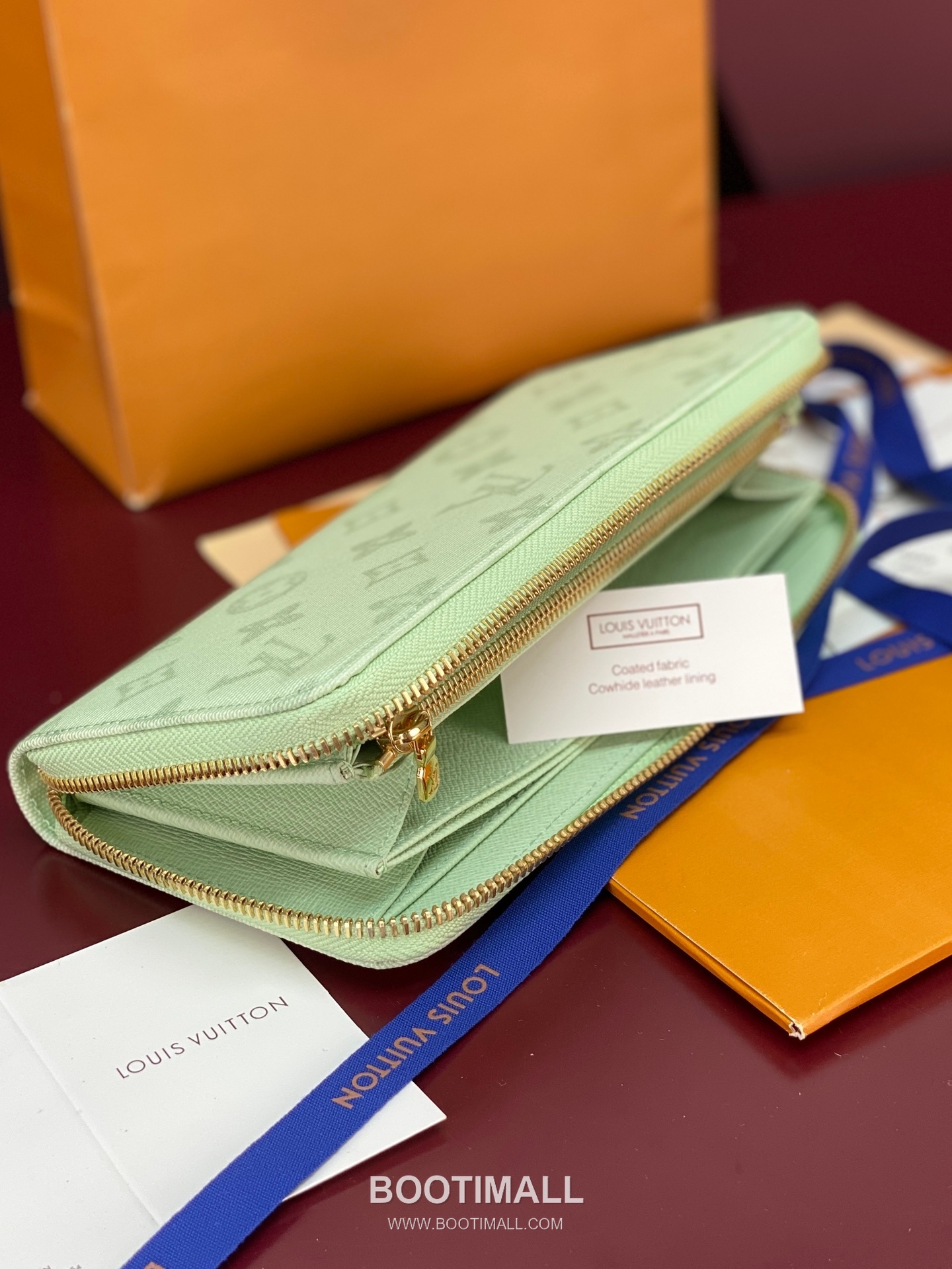 Louis Vuitton Zippy Wallet Monogram Origine Canvas M27683 루이비통 지피 월릿 모노그램 오리진 캔버스 19.5cm 6