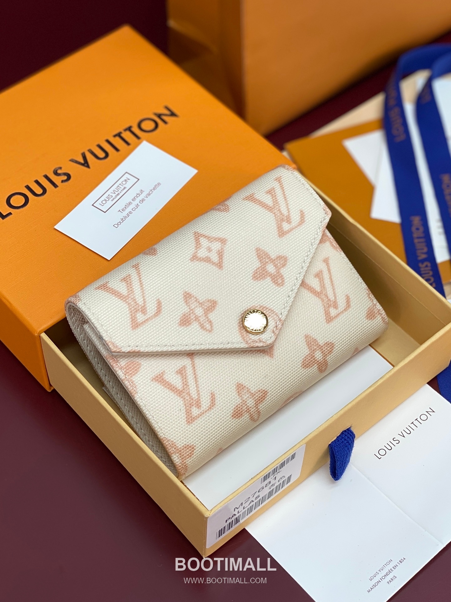 Louis Vuitton Victorine Wallet Monogram Origine Canvas M27681 루이비통 빅토린 월릿 모노그램 오리진 캔버스 12cm 1