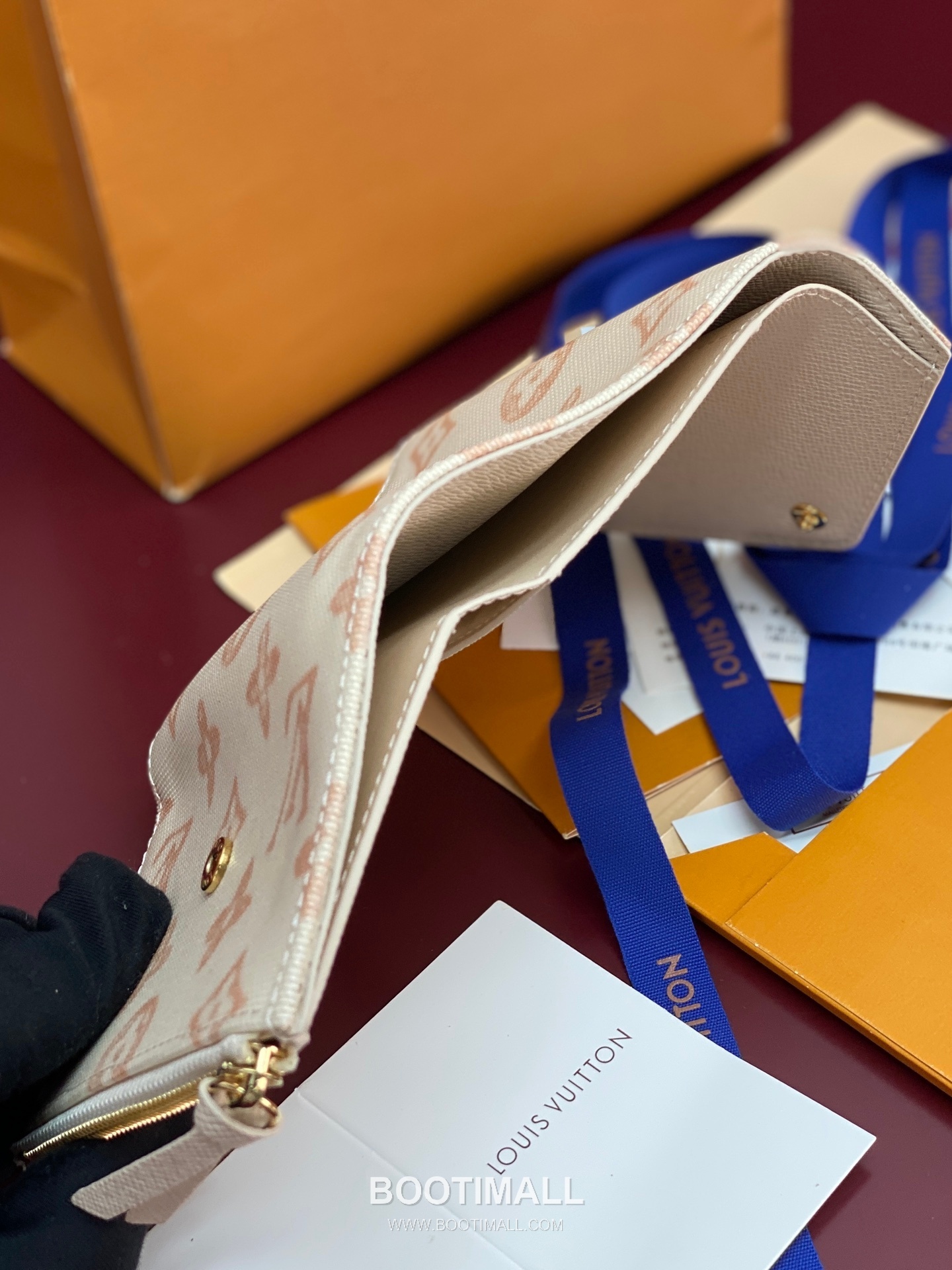 Louis Vuitton Victorine Wallet Monogram Origine Canvas M27681 루이비통 빅토린 월릿 모노그램 오리진 캔버스 12cm 4