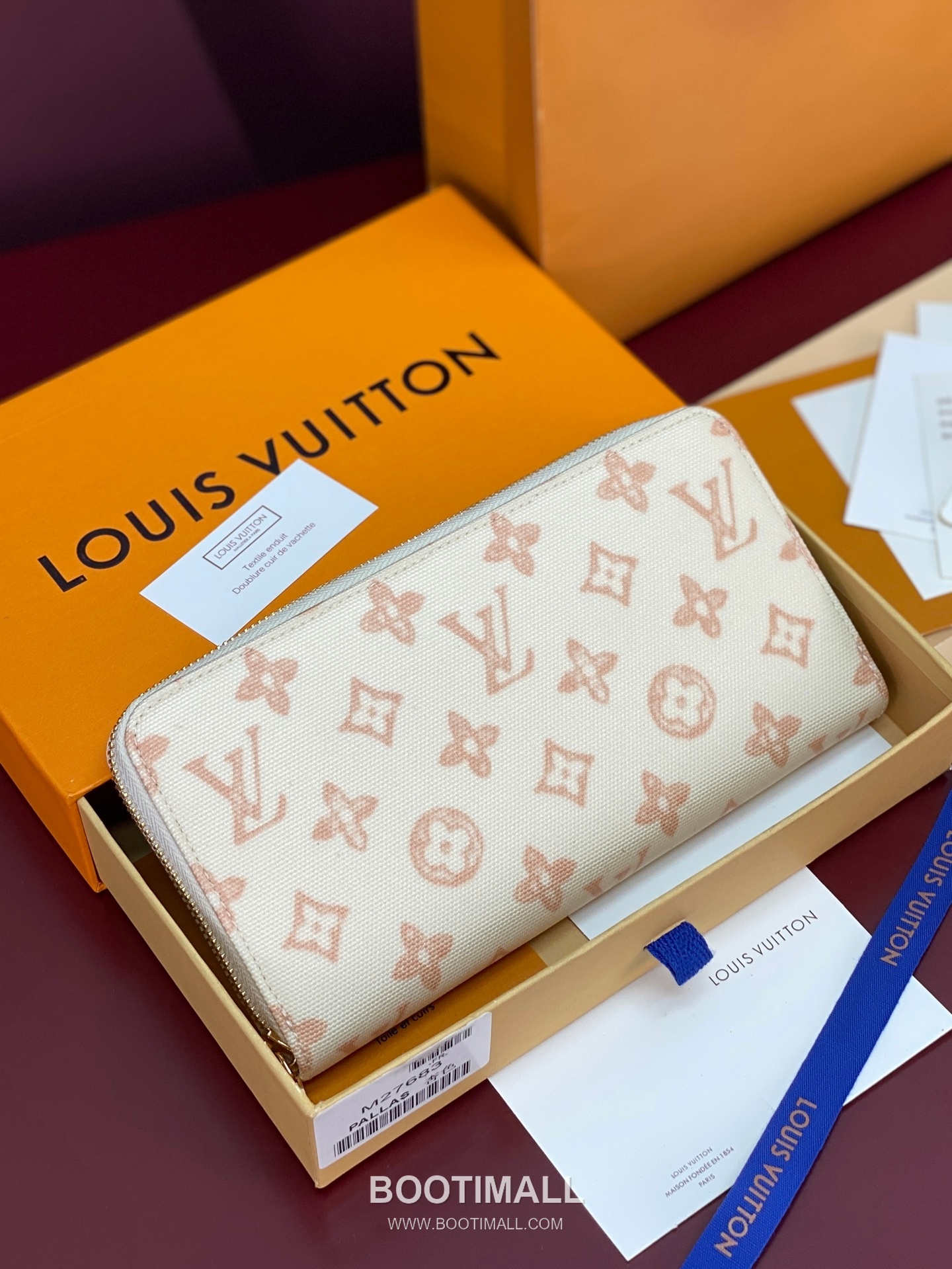 Louis Vuitton Zippy Wallet Monogram Origine Canvas M27683 루이비통 지피 월릿 모노그램 오리진 캔버스 19.5cm 1