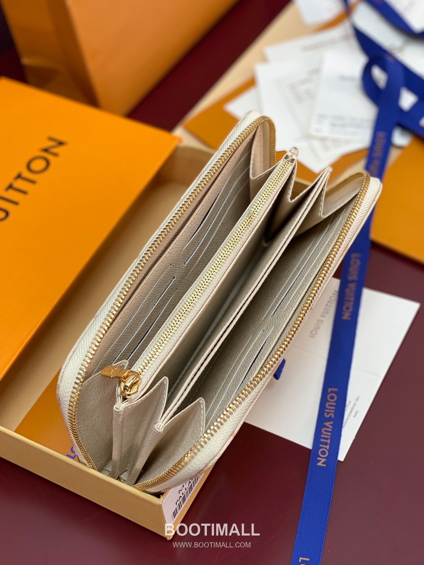 Louis Vuitton Zippy Wallet Monogram Origine Canvas M27683 루이비통 지피 월릿 모노그램 오리진 캔버스 19.5cm 4