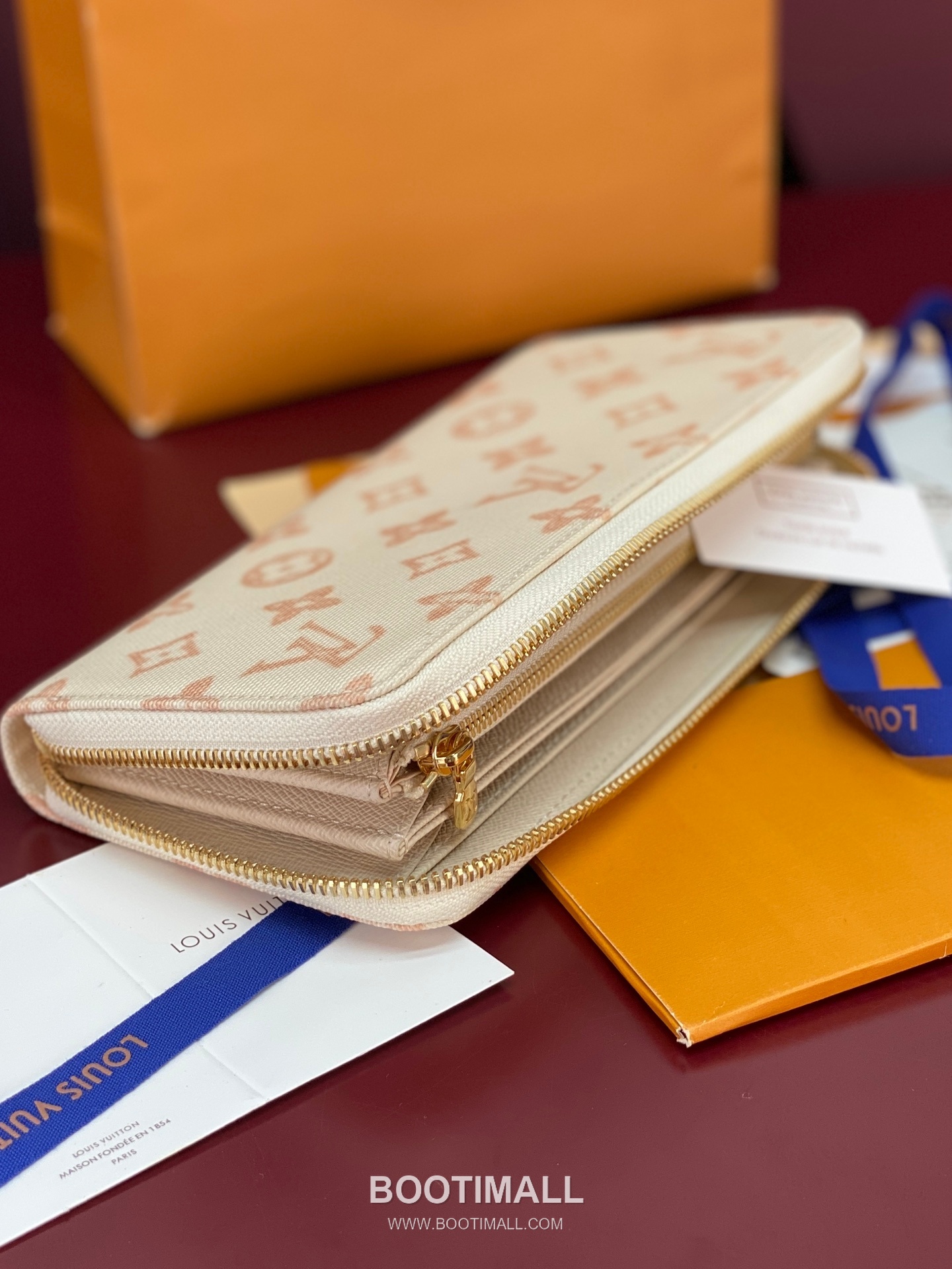 Louis Vuitton Zippy Wallet Monogram Origine Canvas M27683 루이비통 지피 월릿 모노그램 오리진 캔버스 19.5cm 6