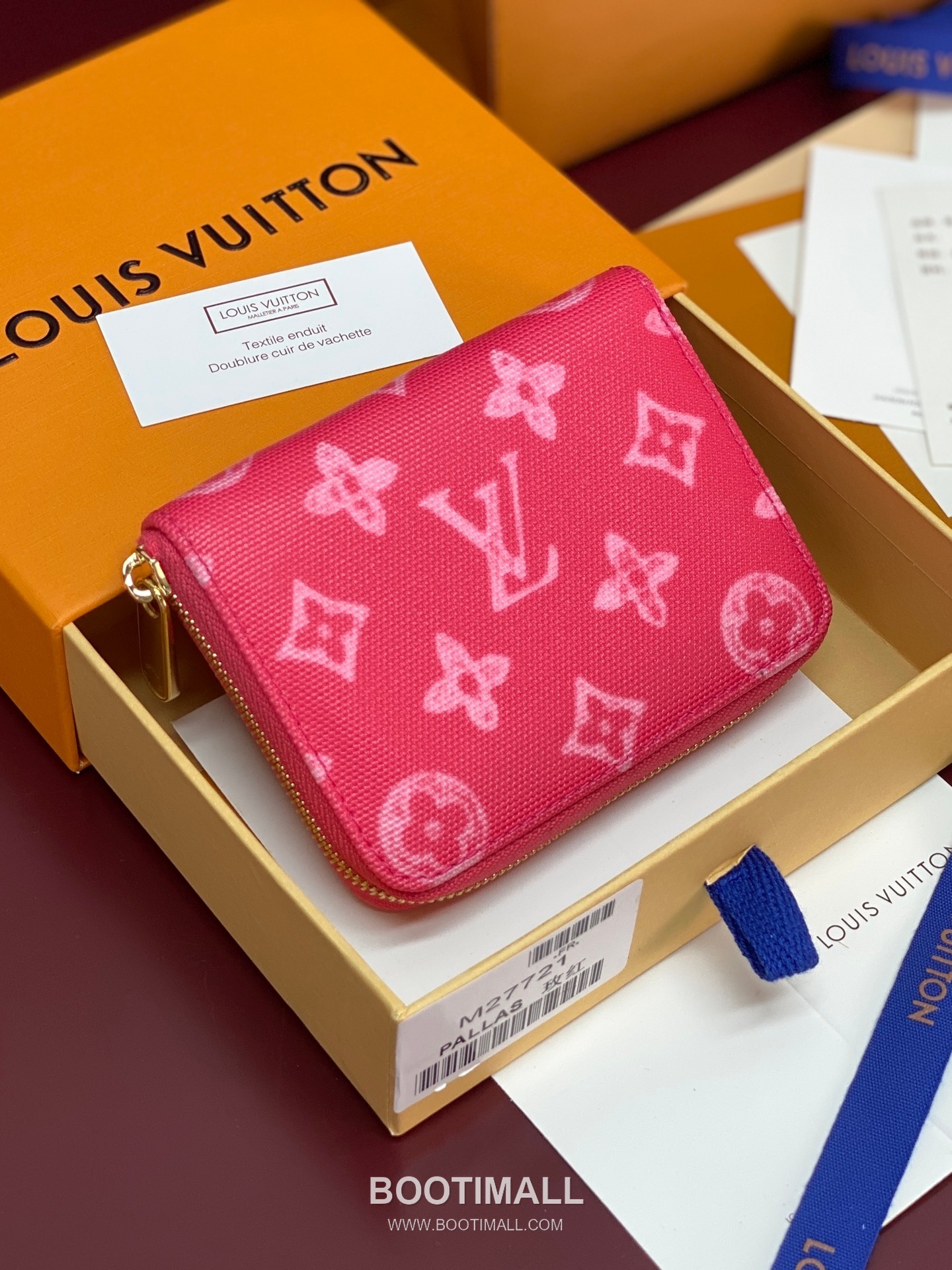 Louis Vuitton Zippy Coin Purse Monogram Origin Canvas M27721 루이비통 지피 코인 퍼스 모노그램 오리진 캔버스 11cm 2