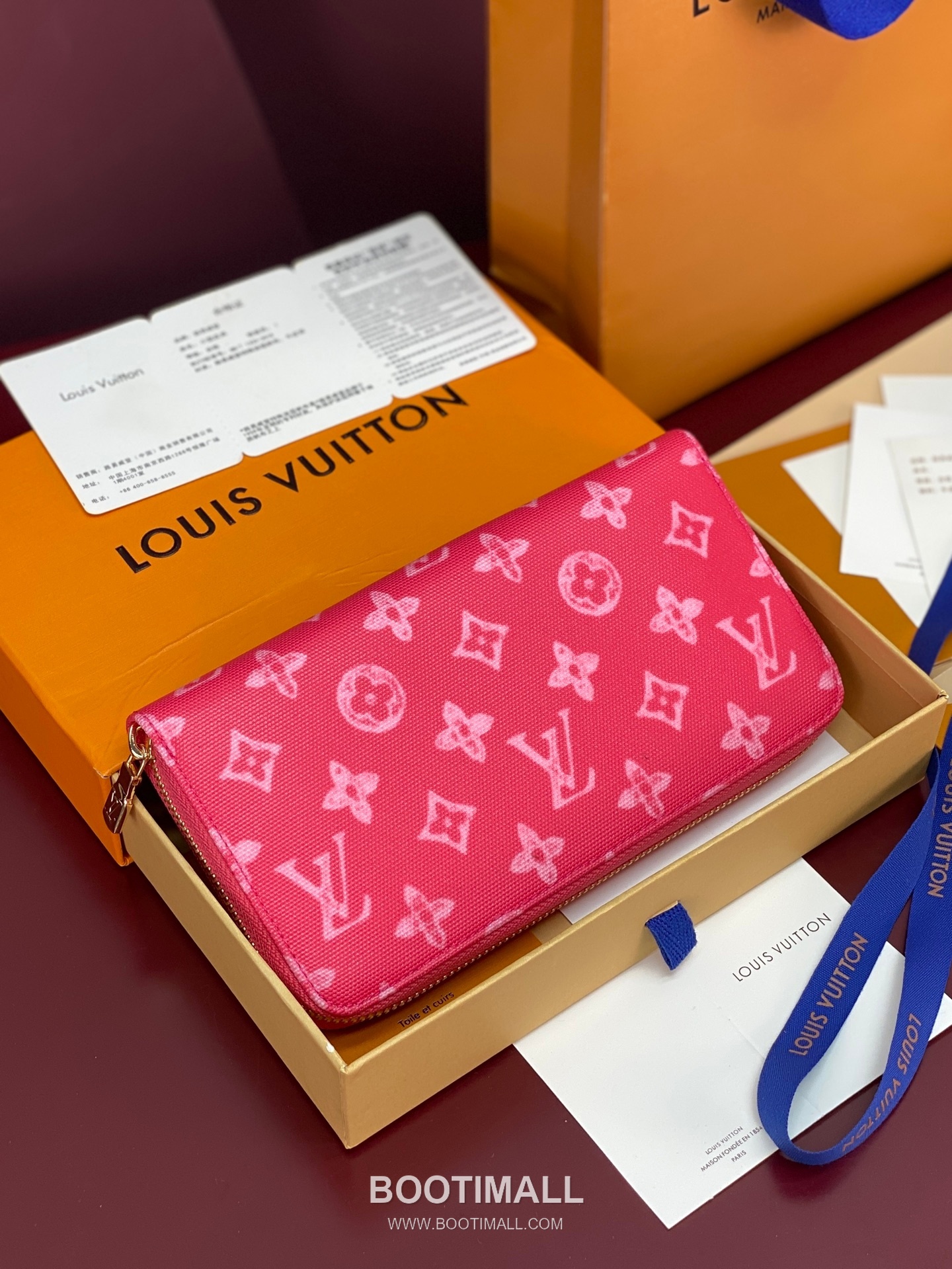 Louis Vuitton Zippy Wallet Monogram Origine Canvas M27683 루이비통 지피 월릿 모노그램 오리진 캔버스 19.5cm 2