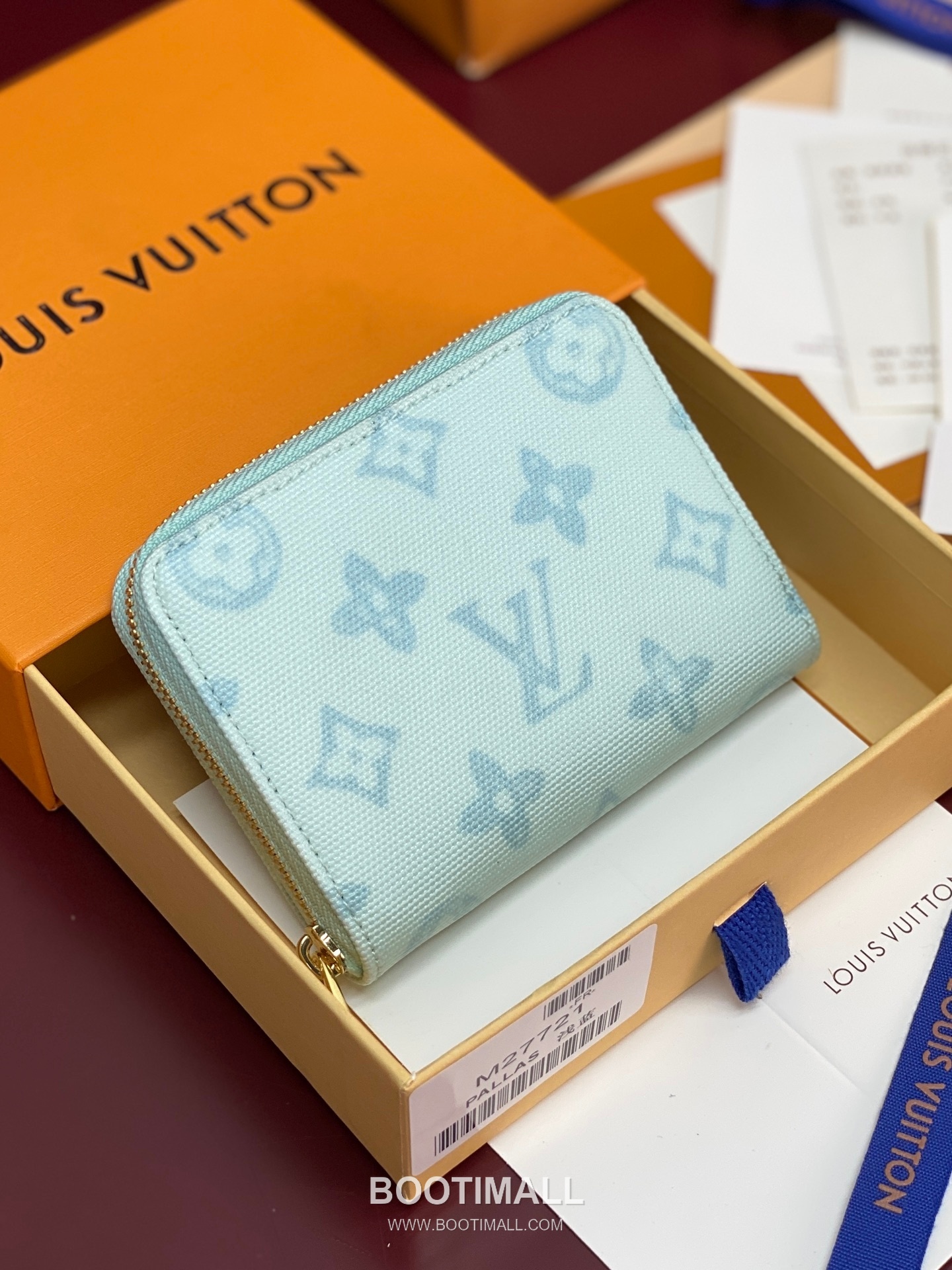 Louis Vuitton Zippy Coin Purse Monogram Origin Canvas M27721 루이비통 지피 코인 퍼스 모노그램 오리진 캔버스 11cm 1