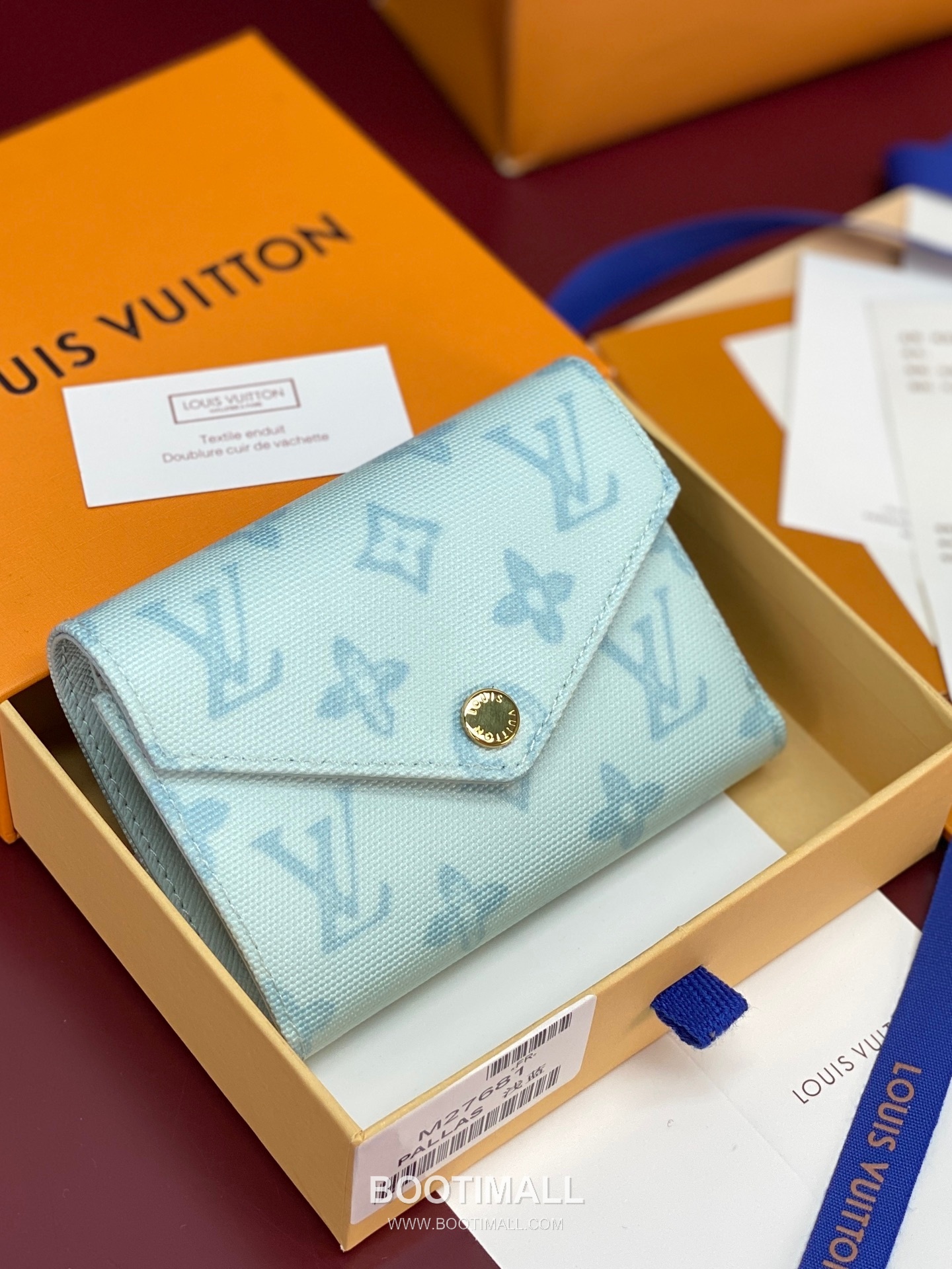 Louis Vuitton Victorine Wallet Monogram Origine Canvas M27681 루이비통 빅토린 월릿 모노그램 오리진 캔버스 12cm 1