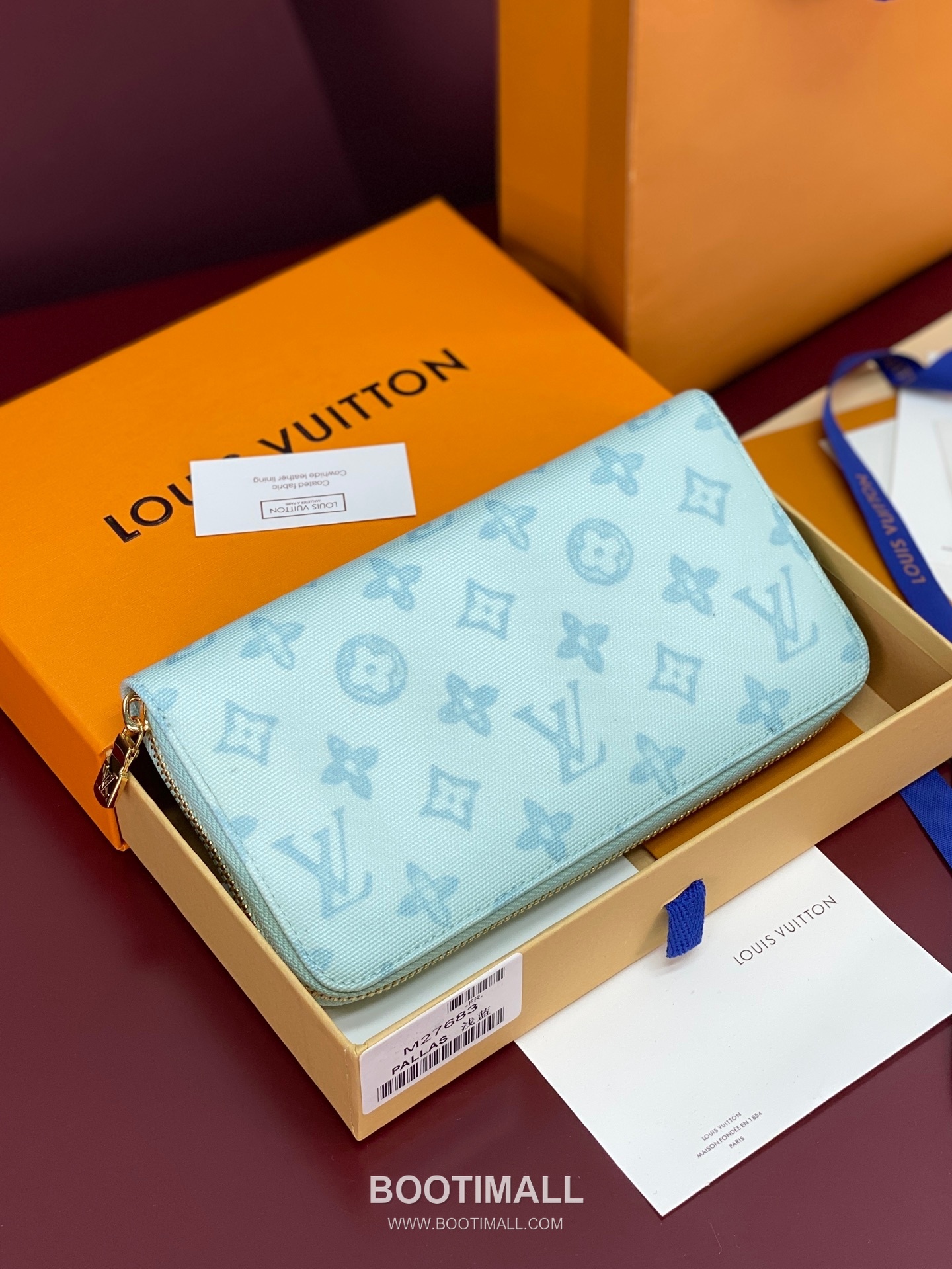 Louis Vuitton Zippy Wallet Monogram Origine Canvas M27683 루이비통 지피 월릿 모노그램 오리진 캔버스 19.5cm 2