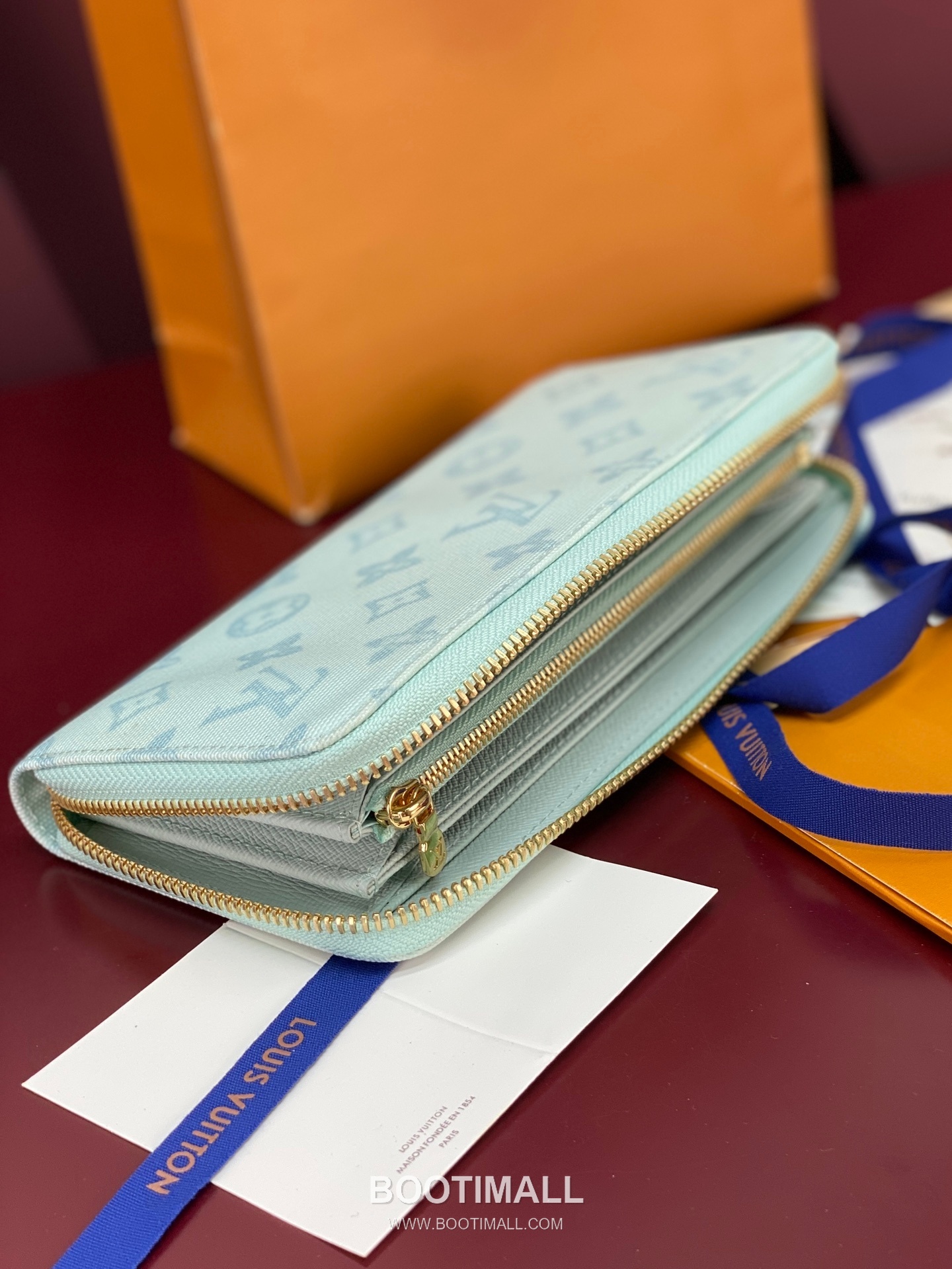 Louis Vuitton Zippy Wallet Monogram Origine Canvas M27683 루이비통 지피 월릿 모노그램 오리진 캔버스 19.5cm 6