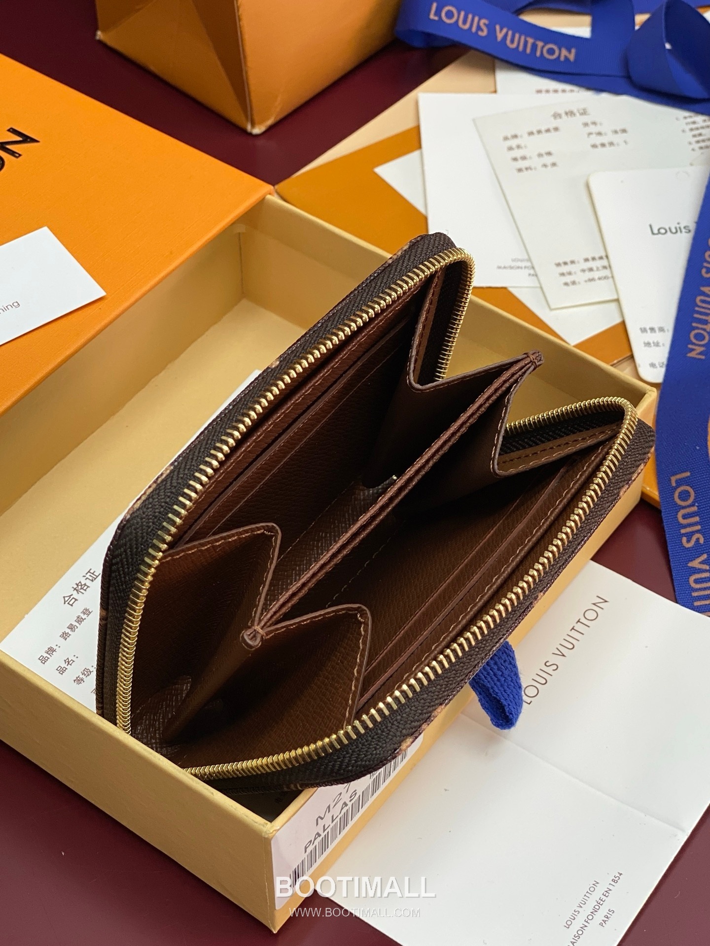 Louis Vuitton Zippy Coin Purse Monogram Origin Canvas M27721 루이비통 지피 코인 퍼스 모노그램 오리진 캔버스 11cm 3