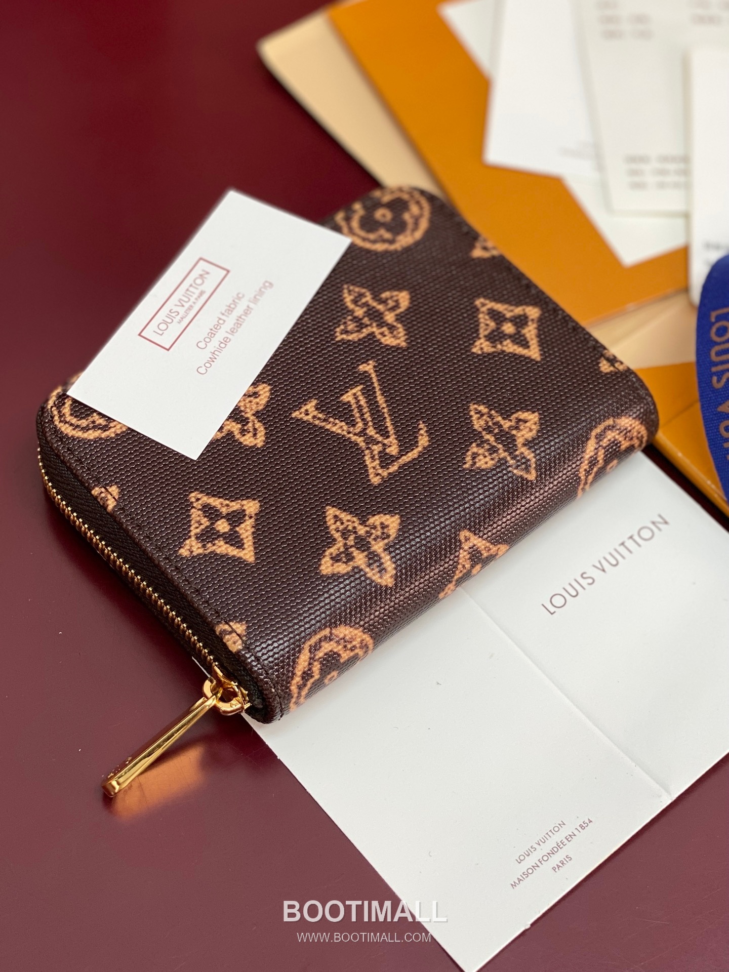 Louis Vuitton Zippy Coin Purse Monogram Origin Canvas M27721 루이비통 지피 코인 퍼스 모노그램 오리진 캔버스 11cm 7