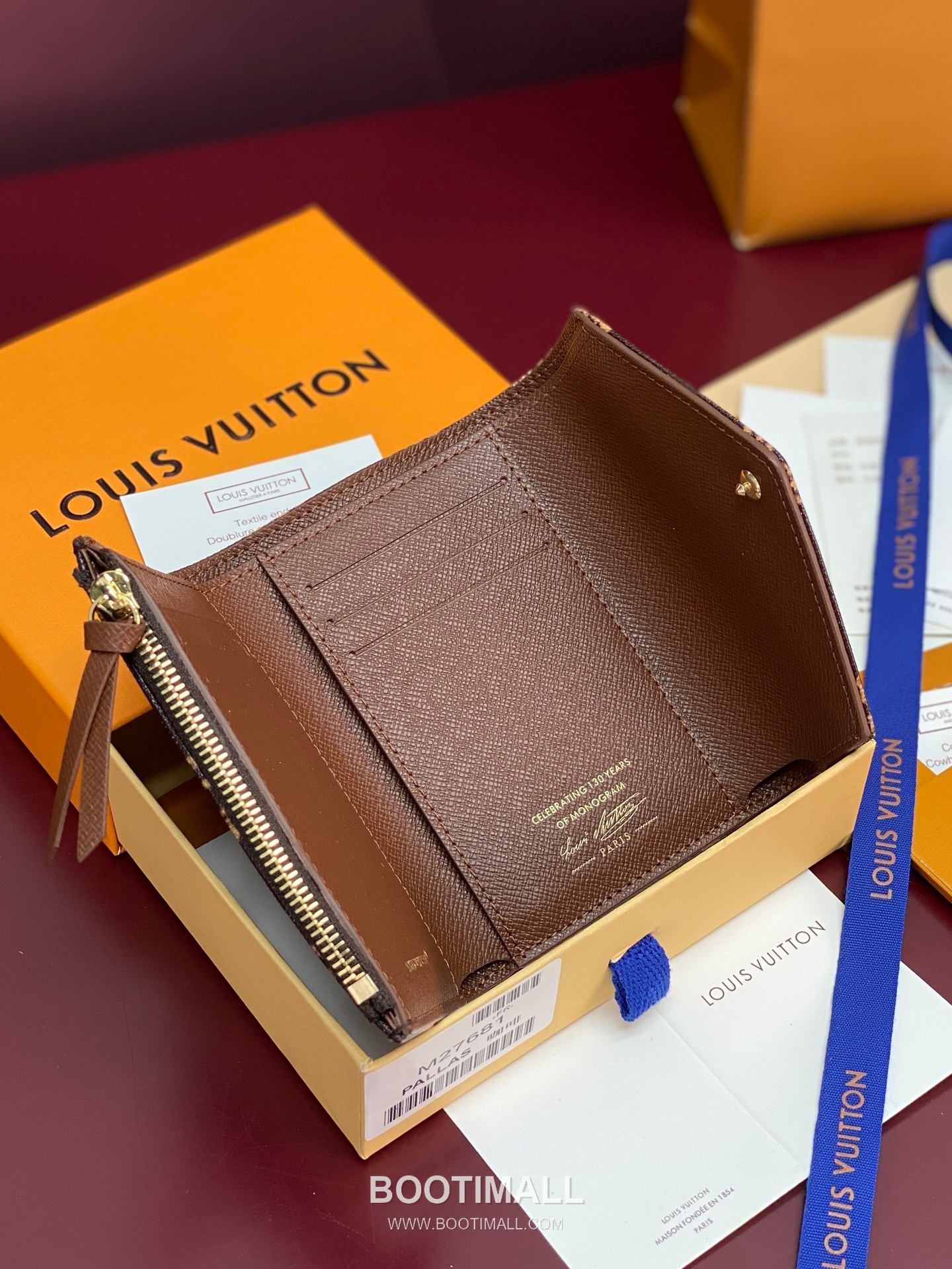 Louis Vuitton Victorine Wallet Monogram Origine Canvas M27681 루이비통 빅토린 월릿 모노그램 오리진 캔버스 12cm 3