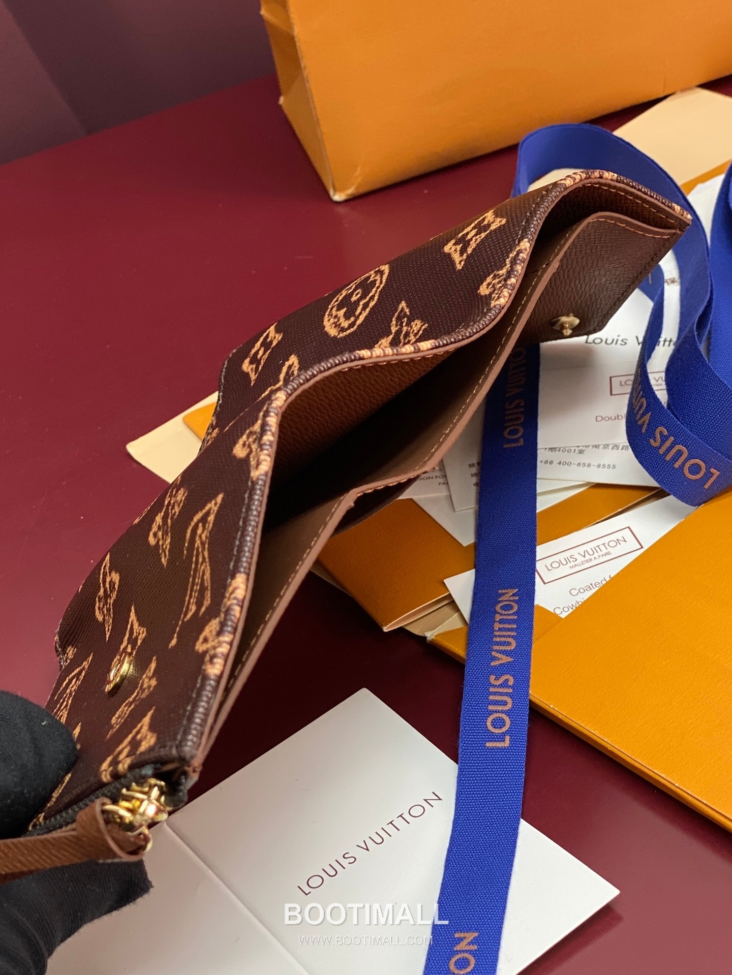 Louis Vuitton Victorine Wallet Monogram Origine Canvas M27681 루이비통 빅토린 월릿 모노그램 오리진 캔버스 12cm 4