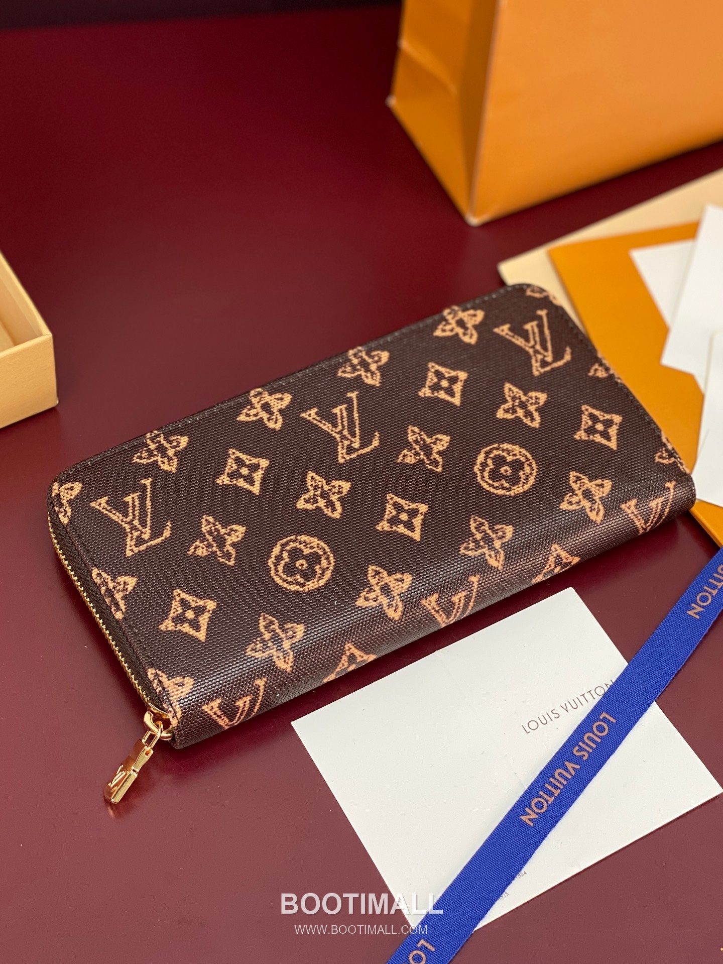 Louis Vuitton Zippy Wallet Monogram Origine Canvas M27683 루이비통 지피 월릿 모노그램 오리진 캔버스 19.5cm 3