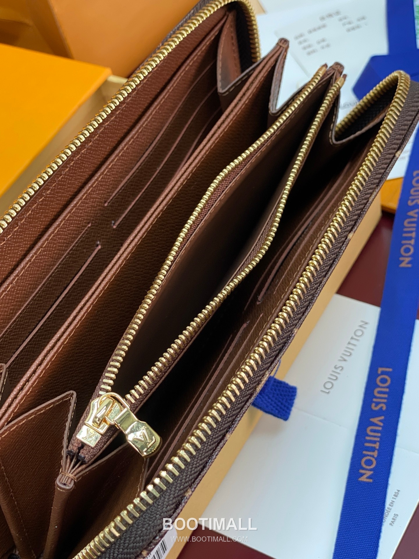 Louis Vuitton Zippy Wallet Monogram Origine Canvas M27683 루이비통 지피 월릿 모노그램 오리진 캔버스 19.5cm 5