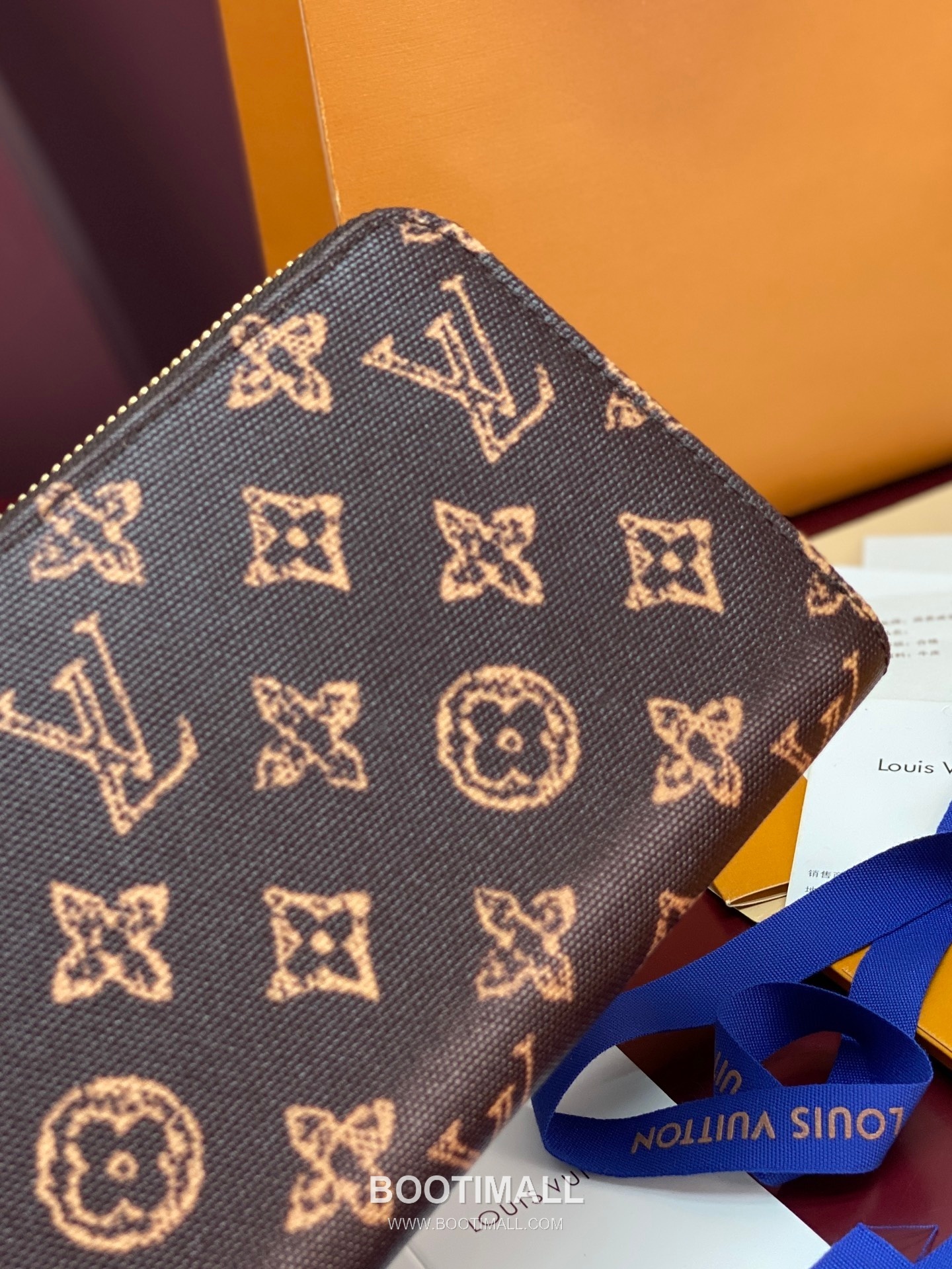 Louis Vuitton Zippy Wallet Monogram Origine Canvas M27683 루이비통 지피 월릿 모노그램 오리진 캔버스 19.5cm 9