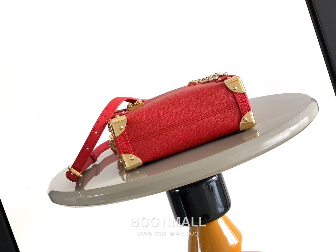 Louis Vuitton Side Trunk Grained Leather Bag M23817 M27438 루이비통 사이드 트렁크 그레인 레더 숄더백 18cm 4