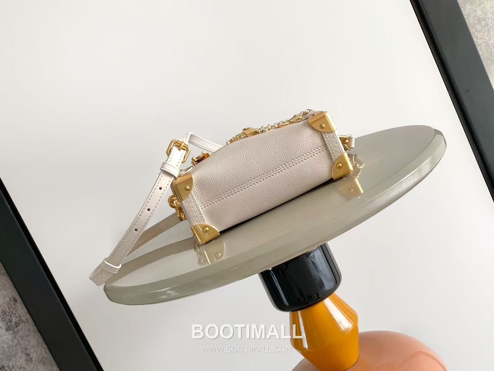 Louis Vuitton Side Trunk Grained Leather Bag M23817 M27438 루이비통 사이드 트렁크 그레인 레더 숄더백 18cm 4