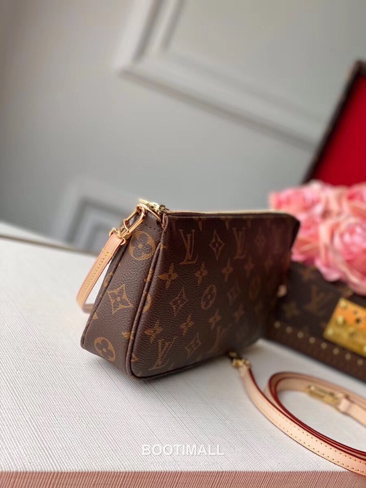 Louis Vuitton Pochette Accessoires Canvas Shoulder Bag M51980 M40712 N41206 N41207 루이비통 포쉐트 악세수아 캔버스 숄더백 21cm 2