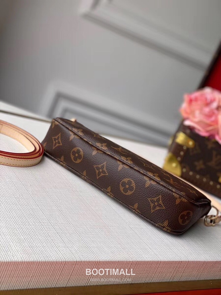 Louis Vuitton Pochette Accessoires Canvas Shoulder Bag M51980 M40712 N41206 N41207 루이비통 포쉐트 악세수아 캔버스 숄더백 21cm 3