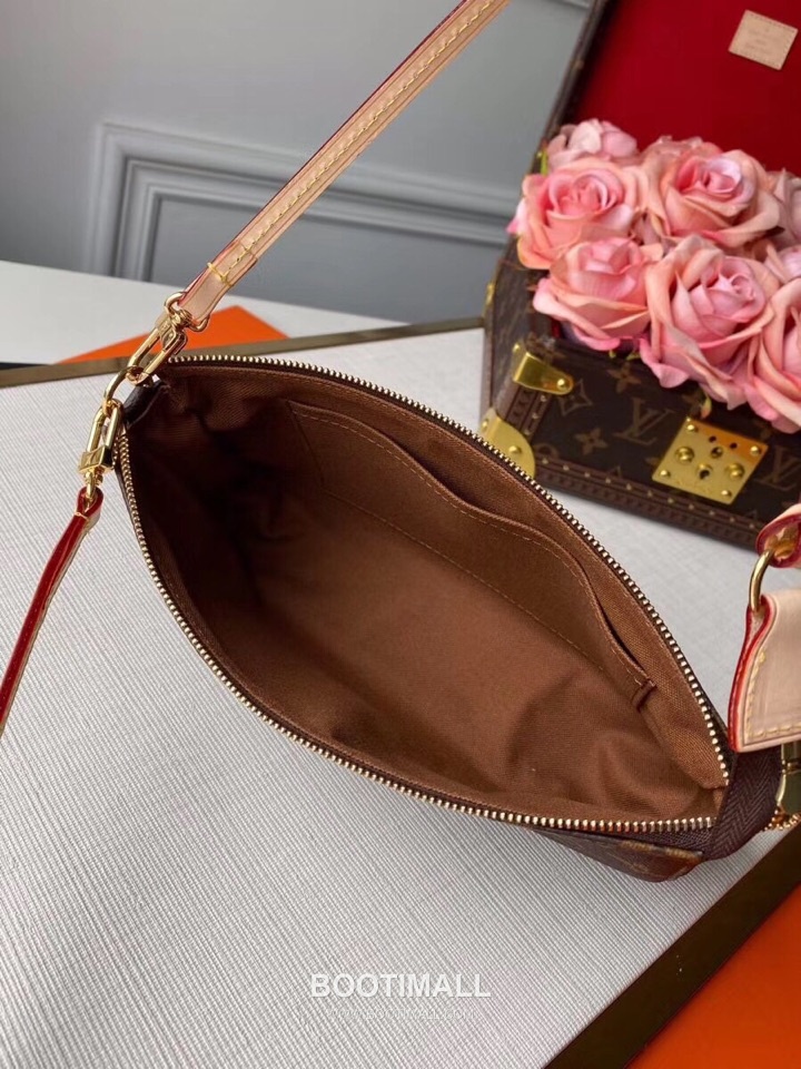 Louis Vuitton Pochette Accessoires Canvas Shoulder Bag M51980 M40712 N41206 N41207 루이비통 포쉐트 악세수아 캔버스 숄더백 21cm 4