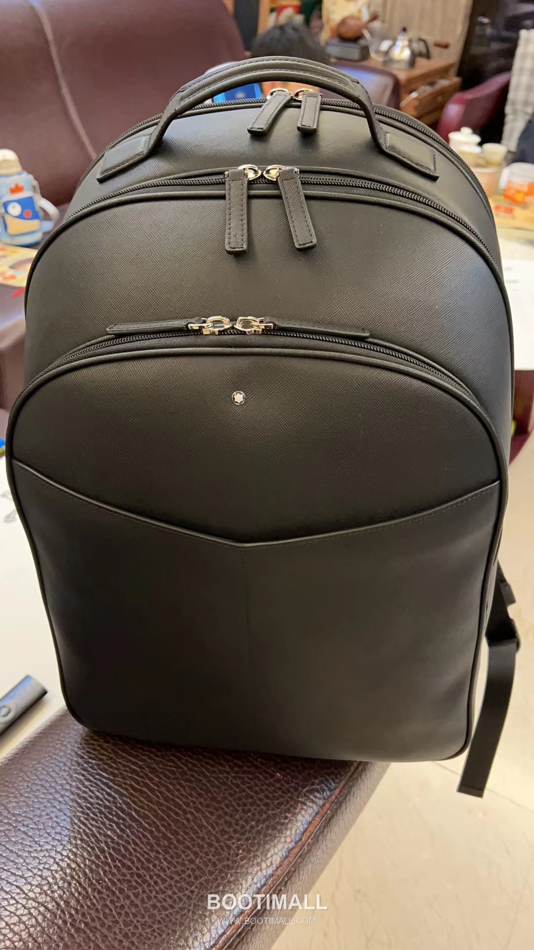 Montblanc Meisterstück Leather Backpack 128544 몽블랑 마이스터스튁 레더 백팩 128544 12