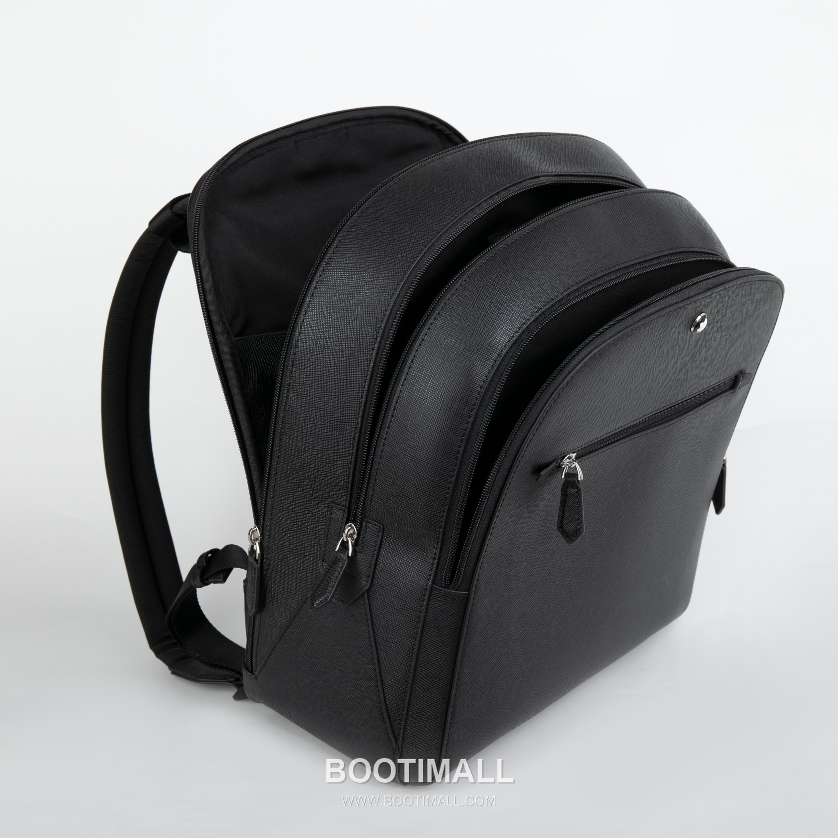 Montblanc B130275 Calfskin Black Backpack 몽블랑 B130275 카프스킨 블랙 백팩 8