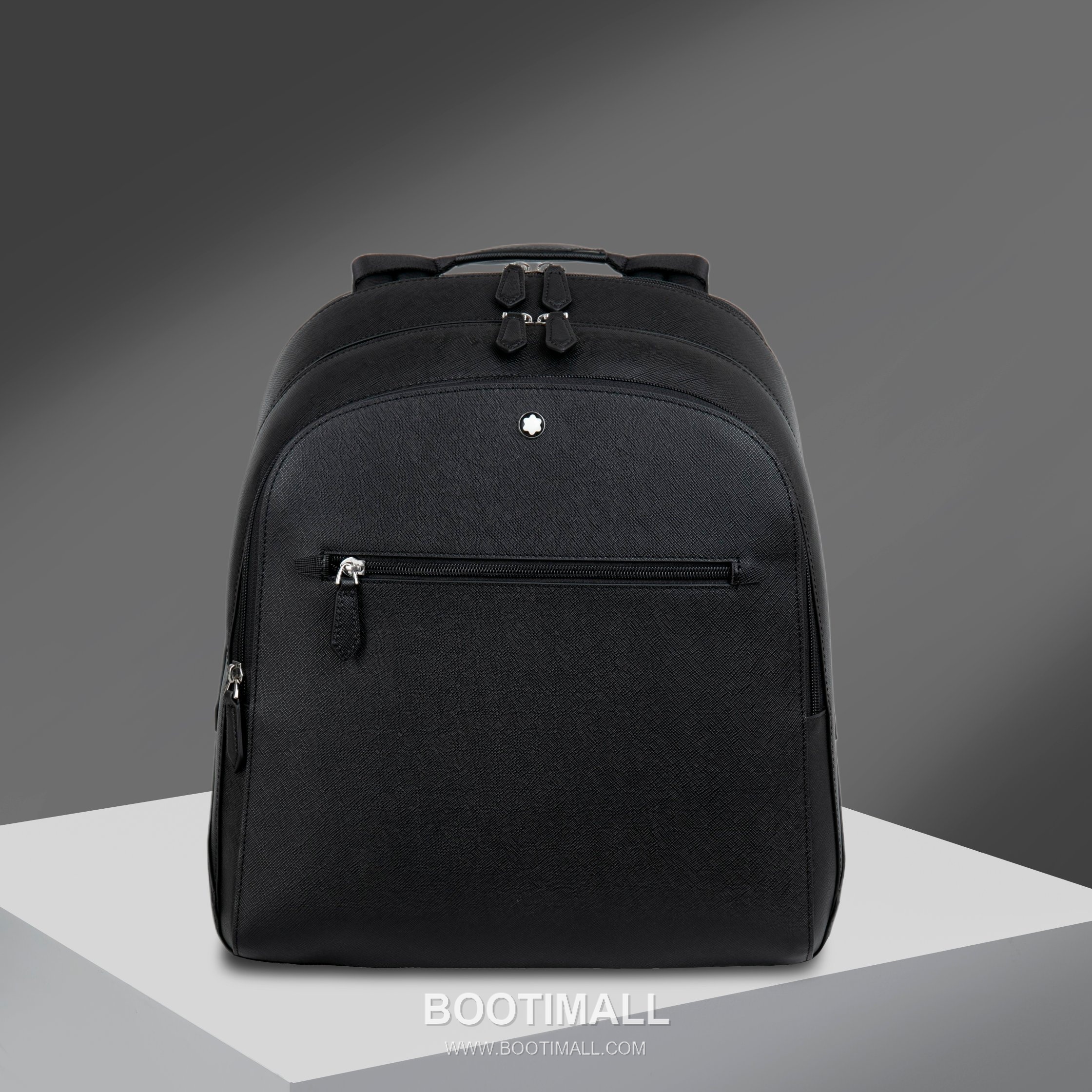 Montblanc B130275 Calfskin Black Backpack 몽블랑 B130275 카프스킨 블랙 백팩 10