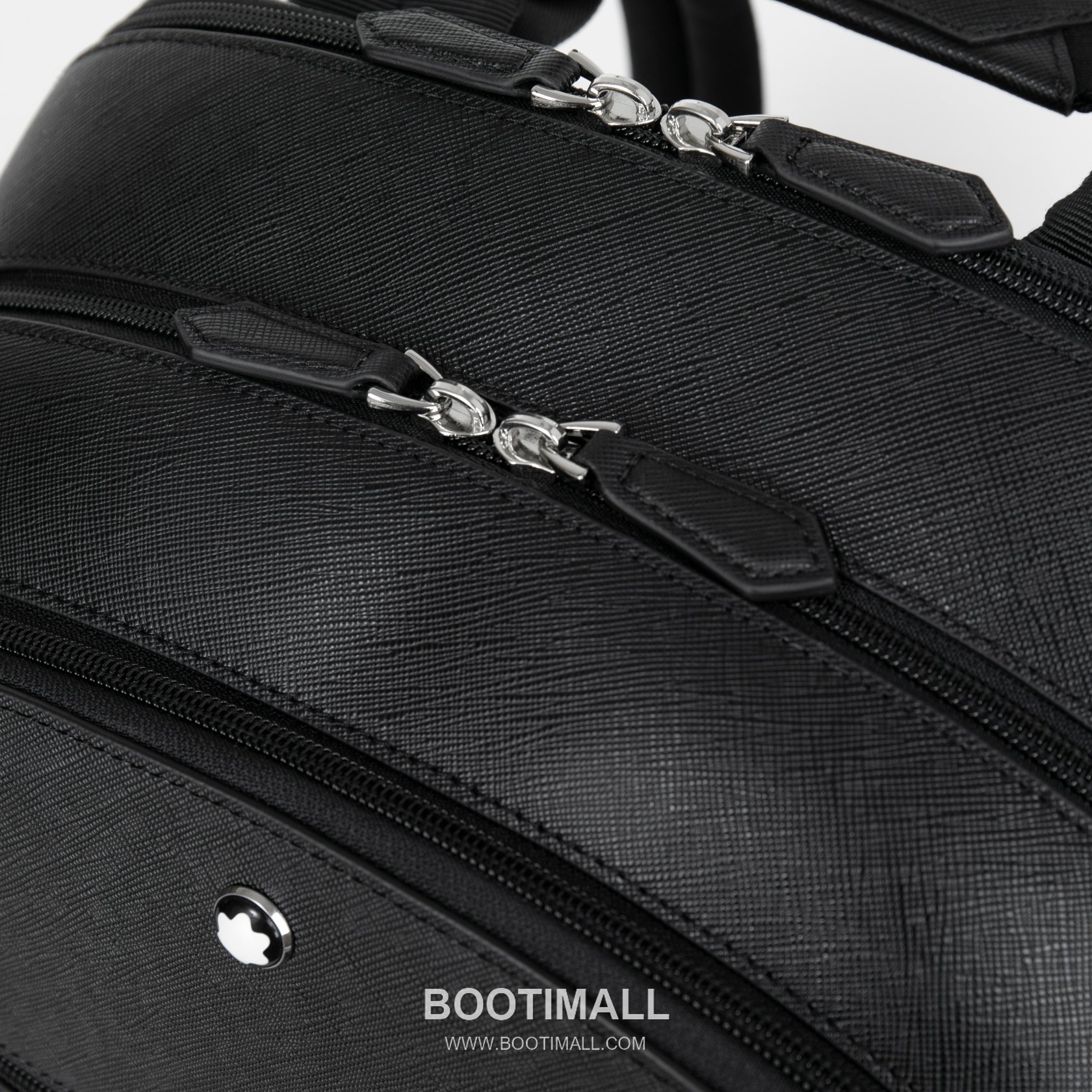 Montblanc B130275 Calfskin Black Backpack 몽블랑 B130275 카프스킨 블랙 백팩 15