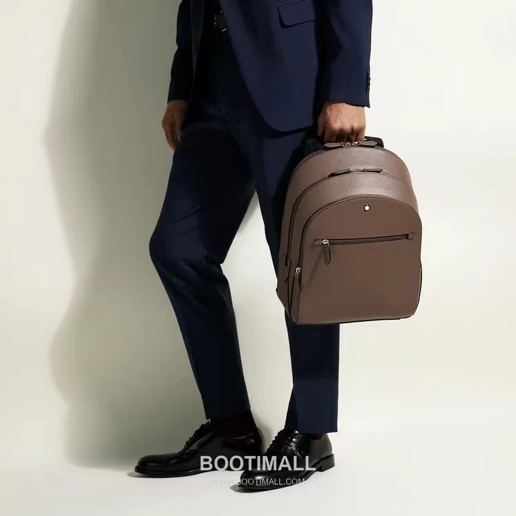 Montblanc Meisterstück Leather Backpack MB198125 몽블랑 마이스터스튁 레더 백팩 7