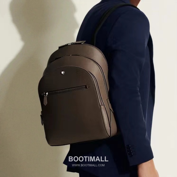 Montblanc Meisterstück Leather Backpack MB198125 몽블랑 마이스터스튁 레더 백팩 8