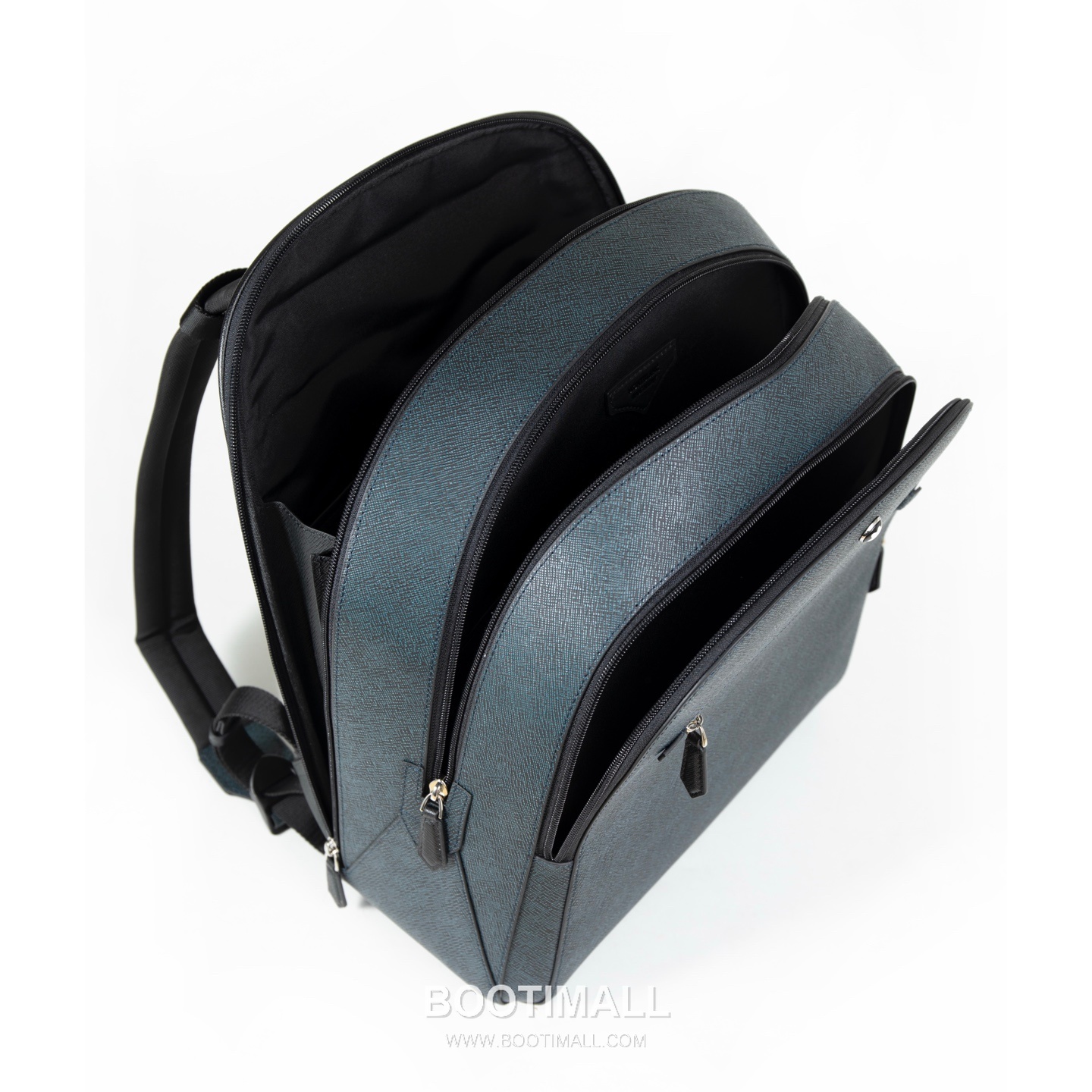 Montblanc B220335 Calfskin Blue Backpack 몽블랑 B220335 카프스킨 블루 백팩 18