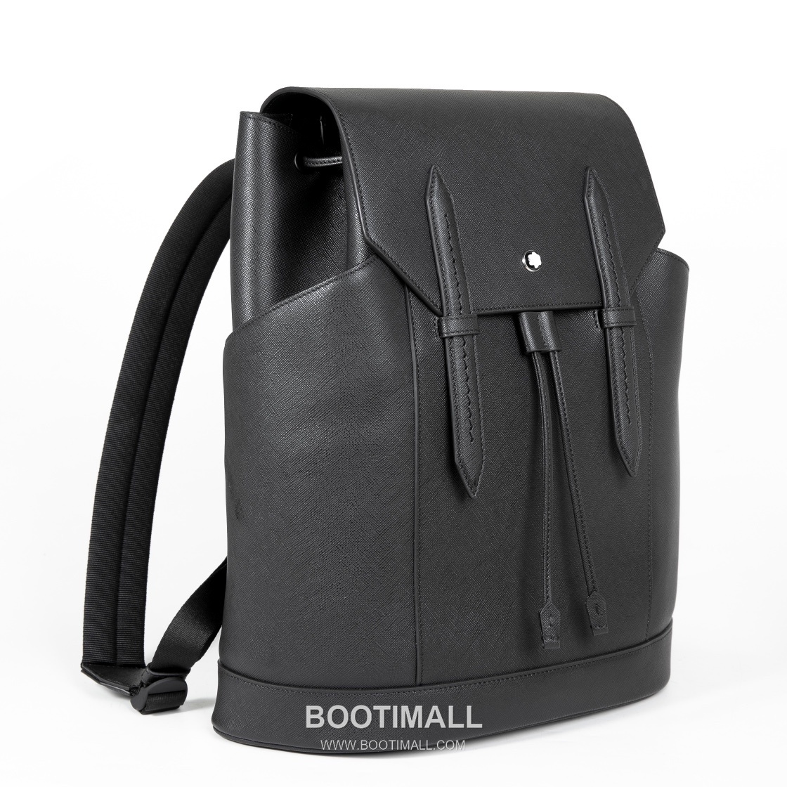 Montblanc B220421 Calfskin Black Backpack 몽블랑 B220421 카프스킨 블랙 백팩 3
