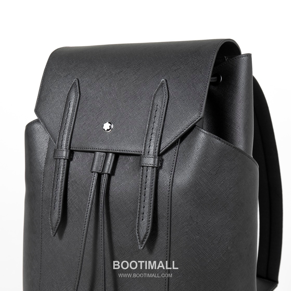 Montblanc B220421 Calfskin Black Backpack 몽블랑 B220421 카프스킨 블랙 백팩 11