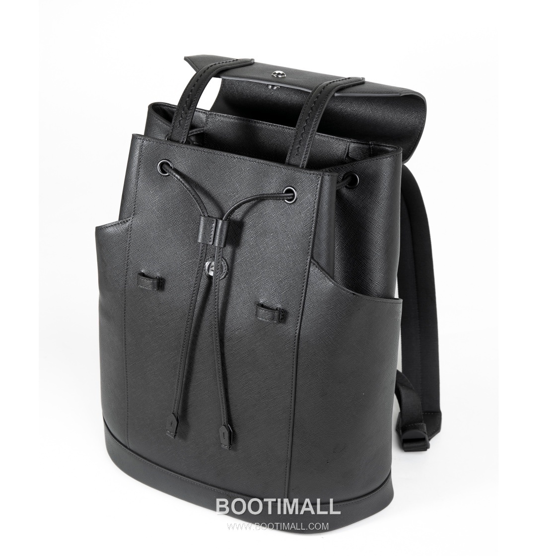 Montblanc B220421 Calfskin Black Backpack 몽블랑 B220421 카프스킨 블랙 백팩 14