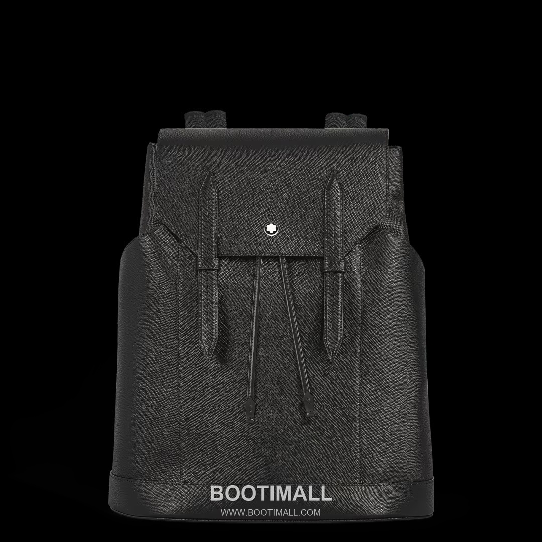 Montblanc B220421 Calfskin Black Backpack 몽블랑 B220421 카프스킨 블랙 백팩 18