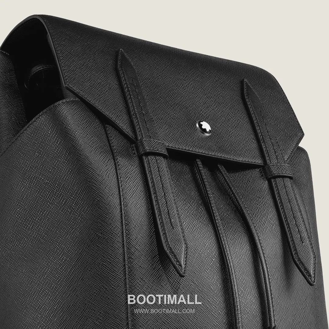 Montblanc B220421 Calfskin Black Backpack 몽블랑 B220421 카프스킨 블랙 백팩 19