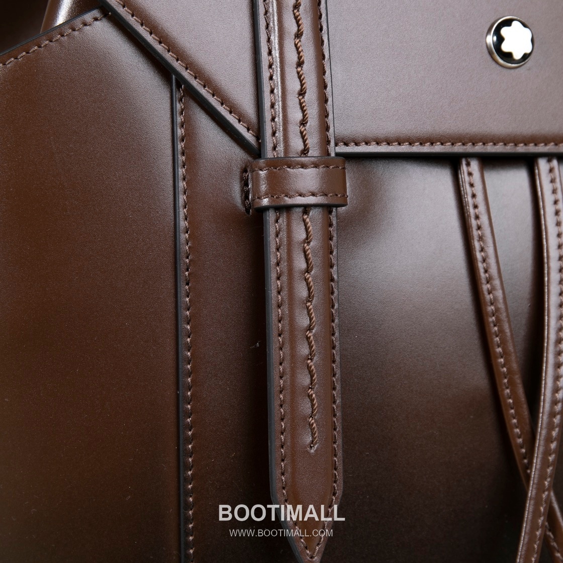 Montblanc Meisterstück Leather Backpack MB220310 몽블랑 마이스터스튁 레더 백팩 43cm 11