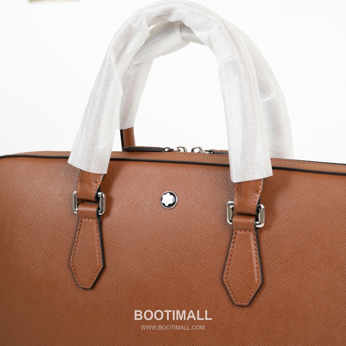 Montblanc B220334 Calfskin Brown Briefcase 몽블랑 B220334 카프스킨 브라운 브리프케이스 4