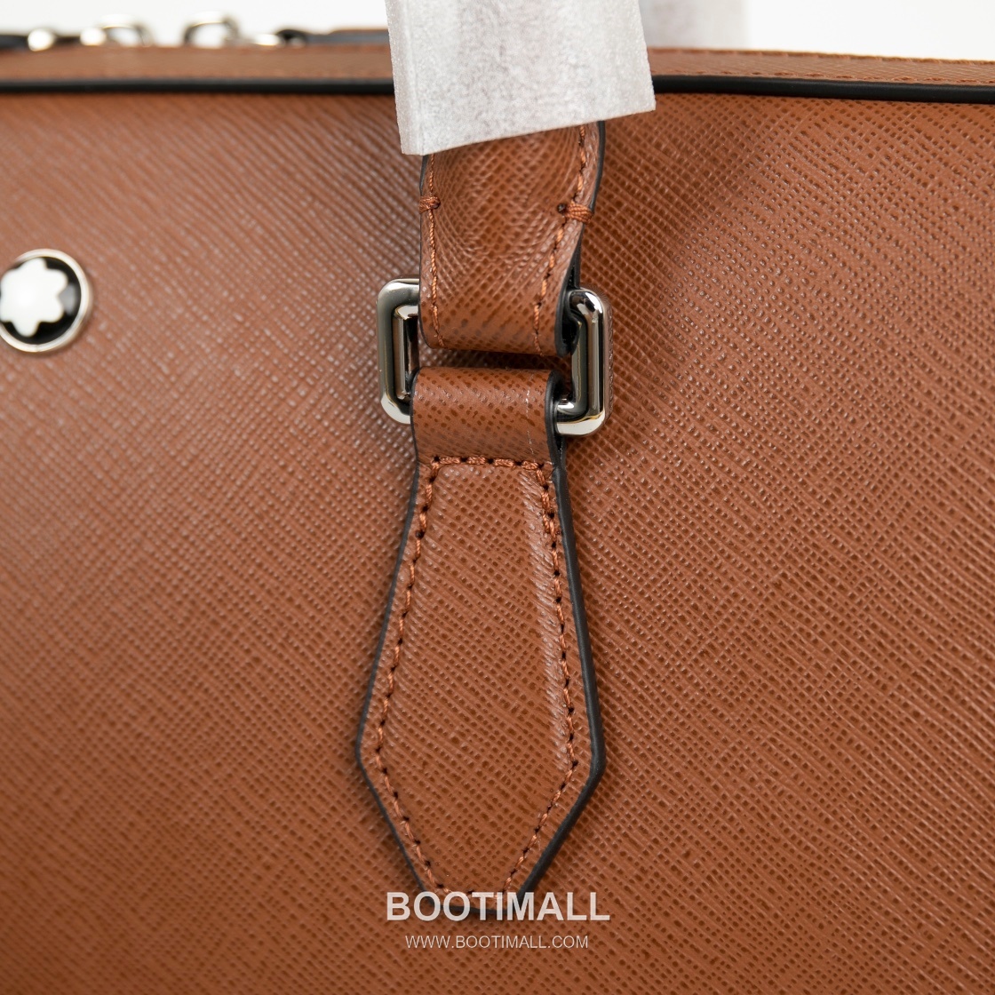 Montblanc B220334 Calfskin Brown Briefcase 몽블랑 B220334 카프스킨 브라운 브리프케이스 6