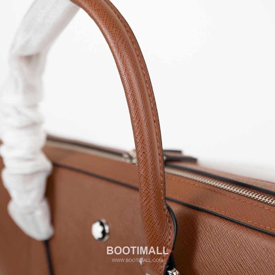 Montblanc B220334 Calfskin Brown Briefcase 몽블랑 B220334 카프스킨 브라운 브리프케이스 9
