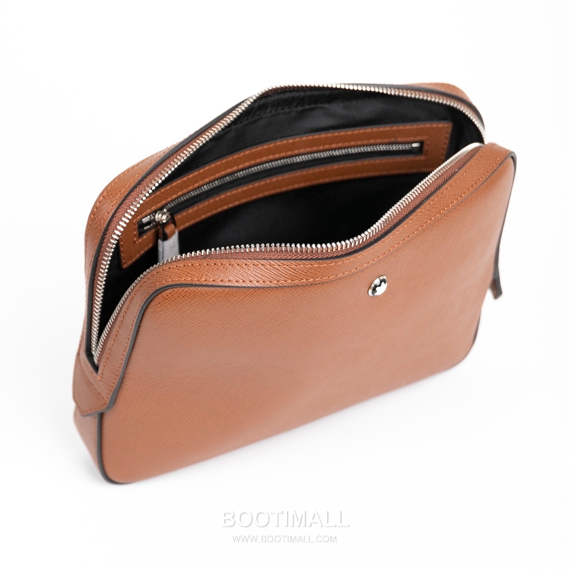 Montblanc Meisterstuck Craftsmanship Full-Grain Cowhide Maple Brown Crossbody Bag 몽블랑 마이스터스튁 장인정신 풀그레인 소가죽 메이플 브라운 크로스백 6