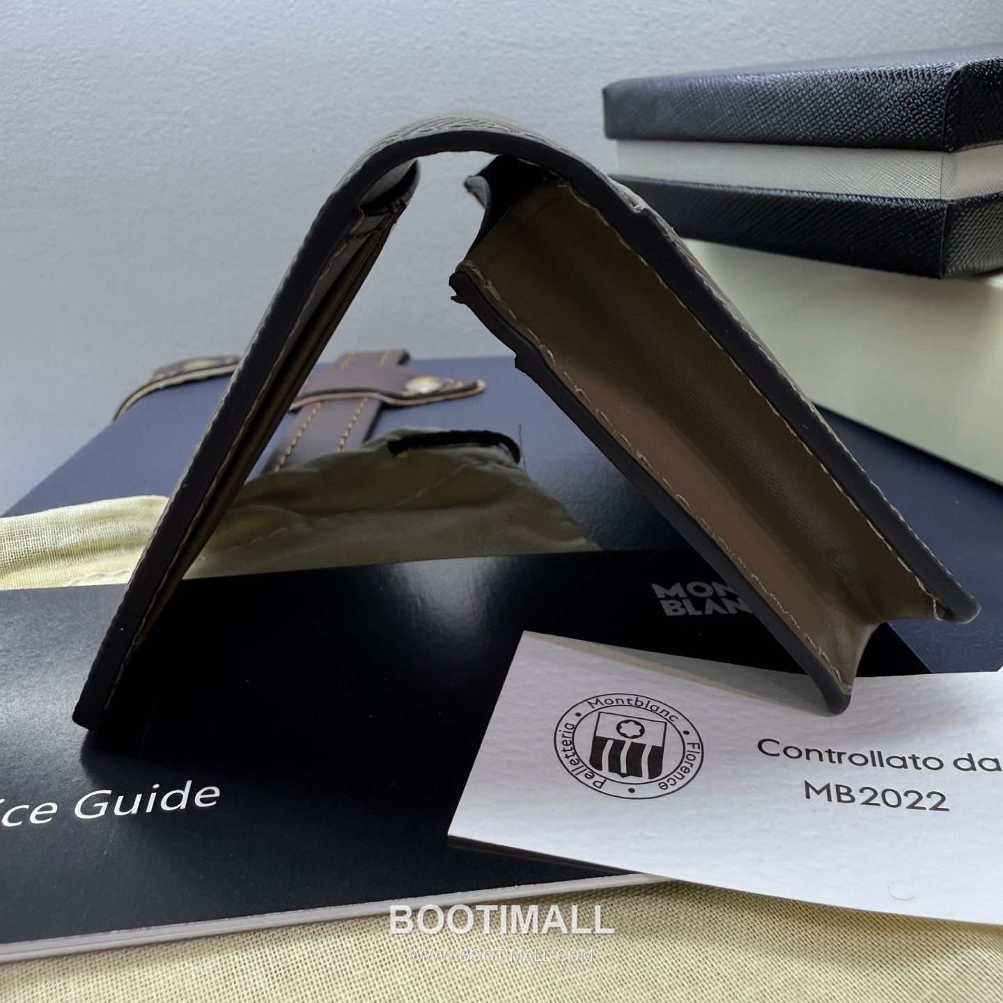 Montblanc Sartorial 3.0 Leather Business Card Holder MB220285 몽블랑 사토리얼 3.0 레더 명함지갑 13