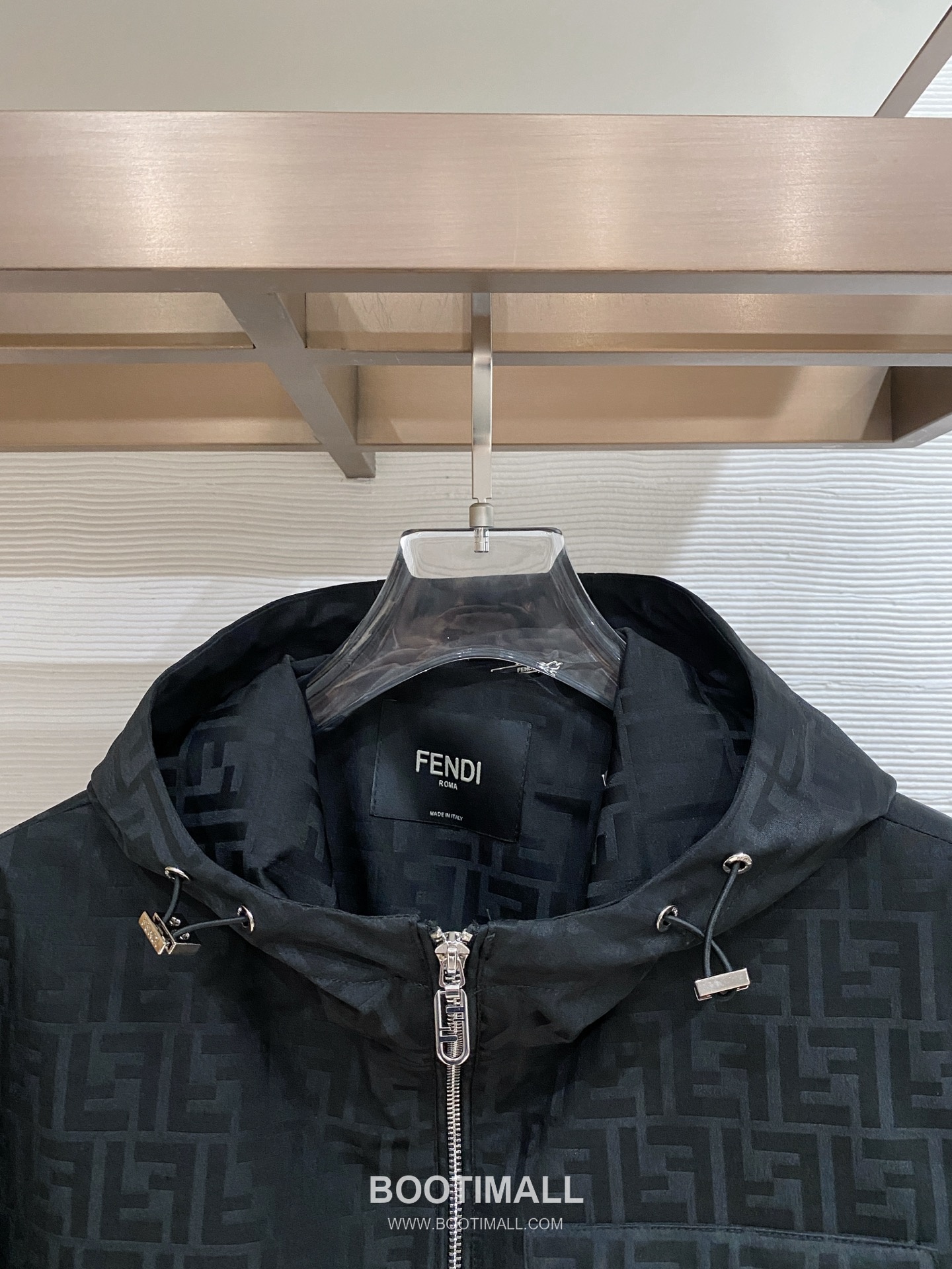 Fendi SS26 Logo Hooded Windbreaker Jacket 펜디 SS26 로고 후드 바람막이 재킷 2
