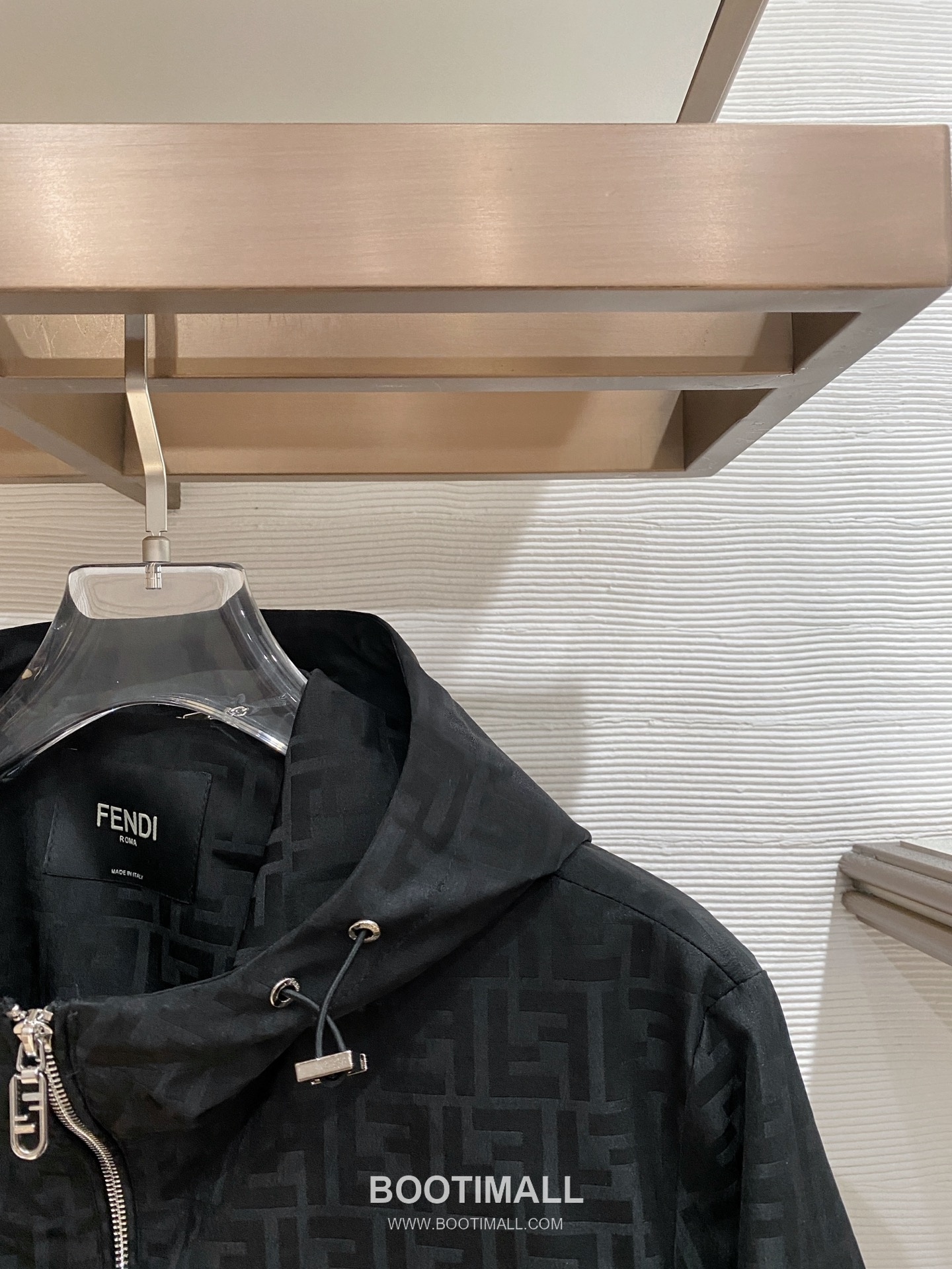 Fendi SS26 Logo Hooded Windbreaker Jacket 펜디 SS26 로고 후드 바람막이 재킷 3