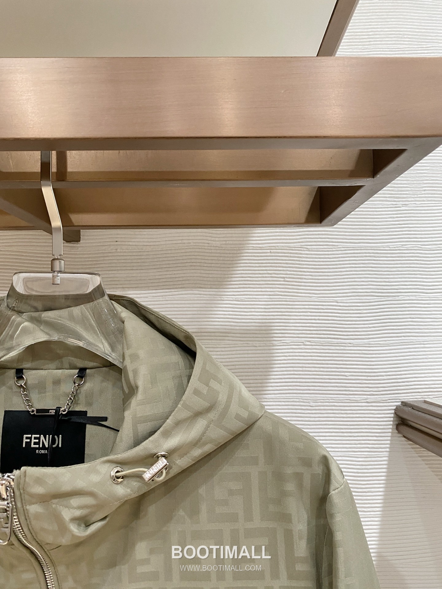 Fendi SS26 Logo Hooded Windbreaker Jacket 펜디 SS26 로고 후드 바람막이 재킷 3