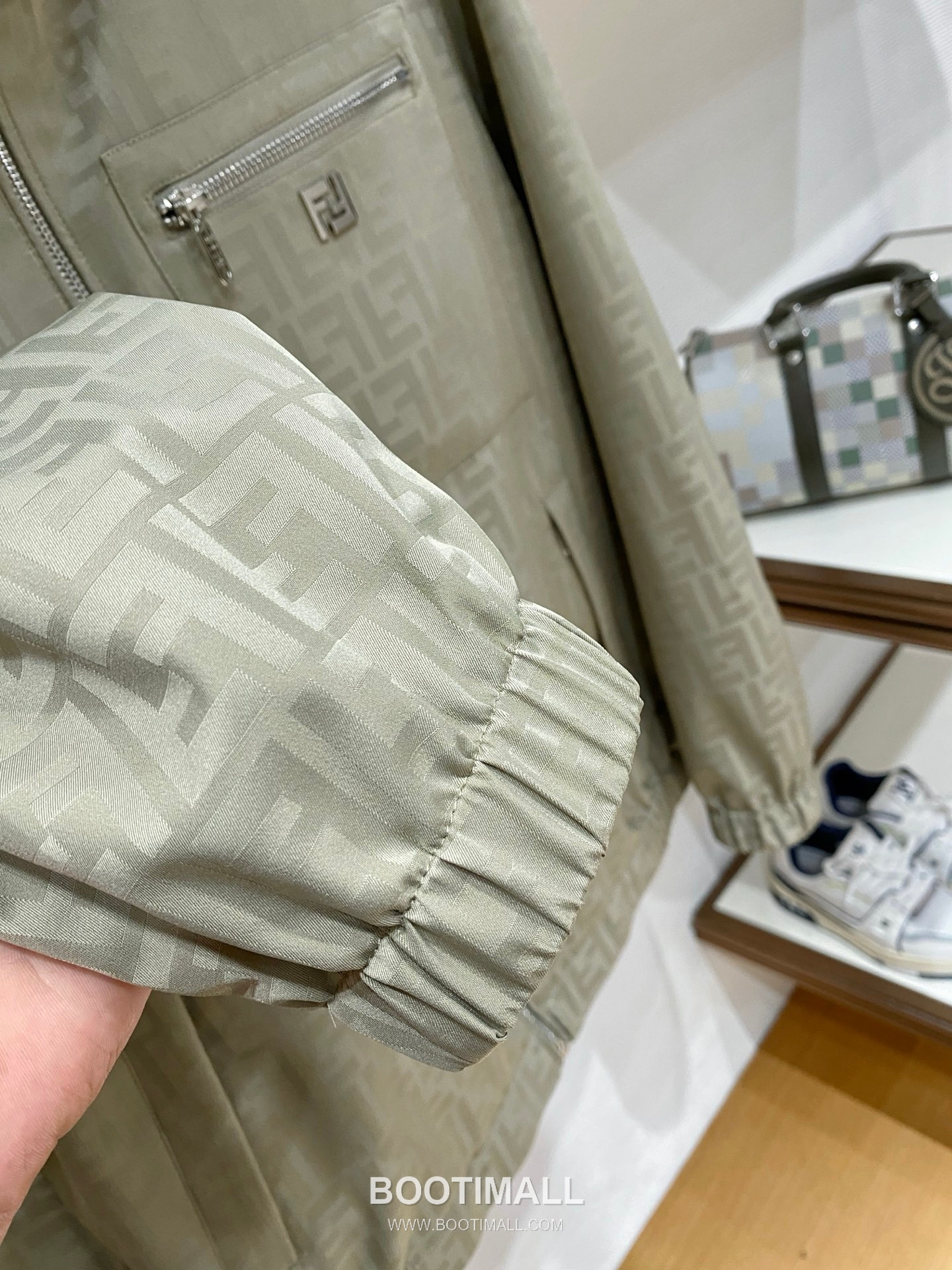 Fendi SS26 Logo Hooded Windbreaker Jacket 펜디 SS26 로고 후드 바람막이 재킷 7